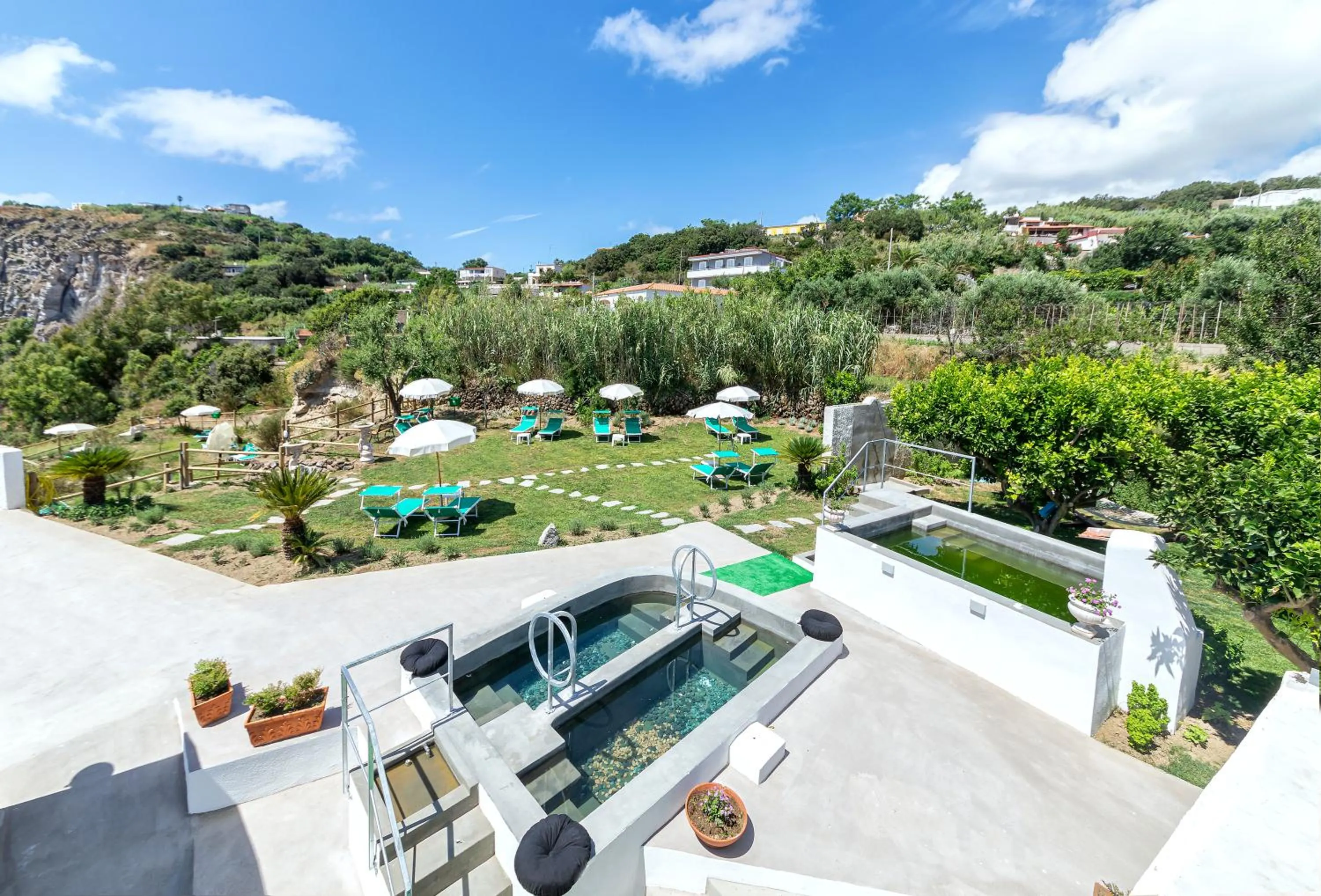 Garden in Hotel Grazia alla Scannella