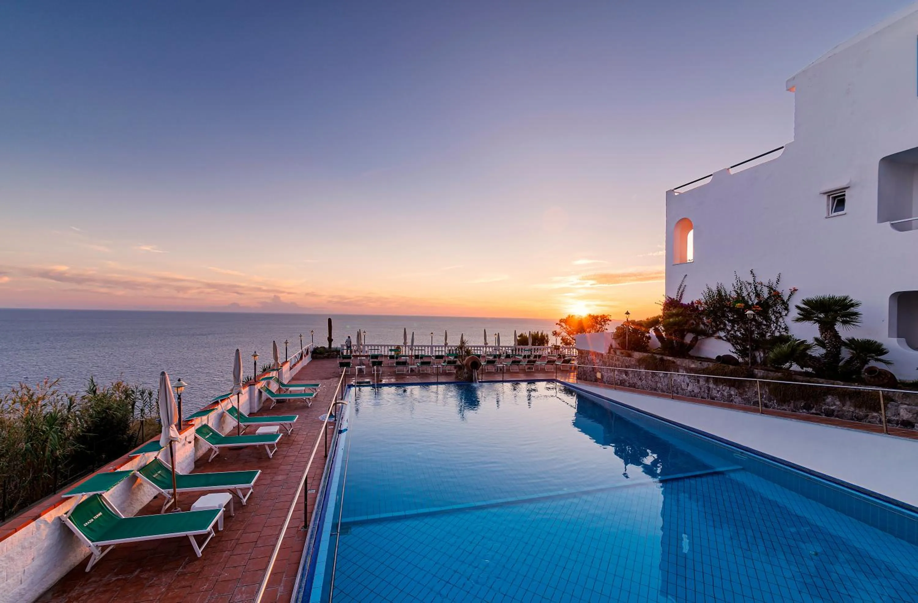Swimming pool in Hotel Grazia alla Scannella
