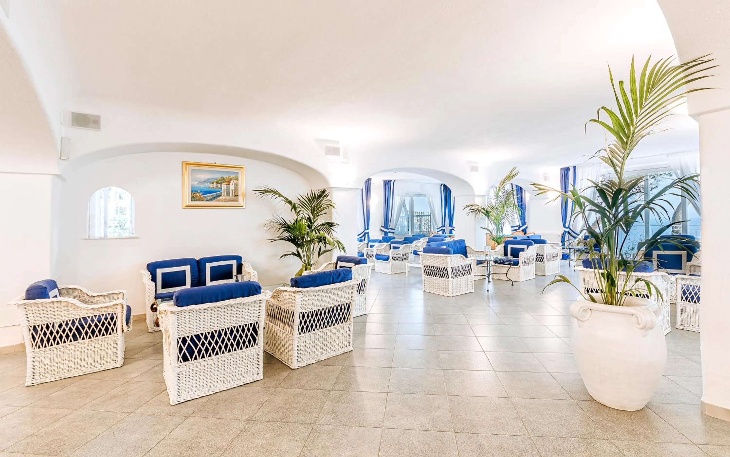Lobby or reception in Hotel Grazia alla Scannella