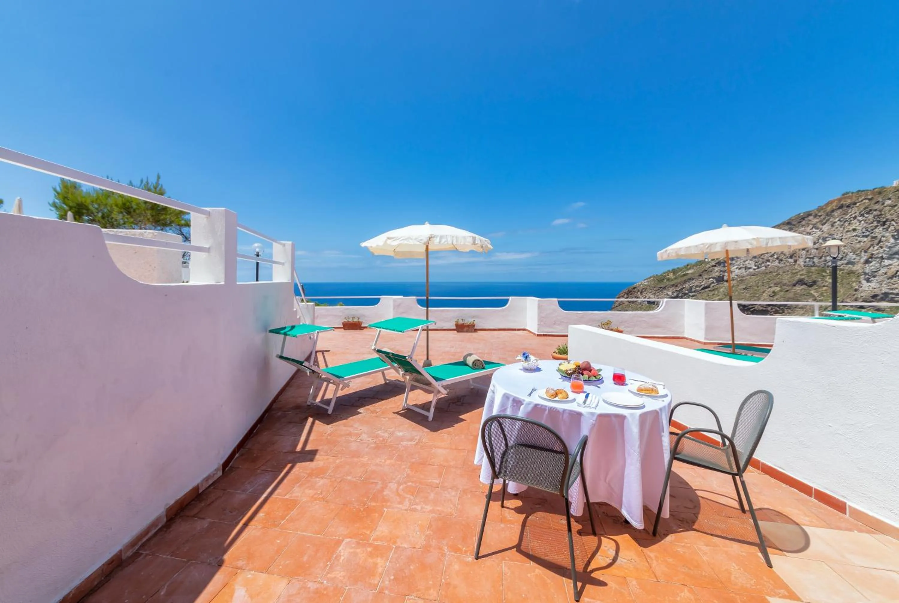 Balcony/Terrace in Hotel Grazia alla Scannella