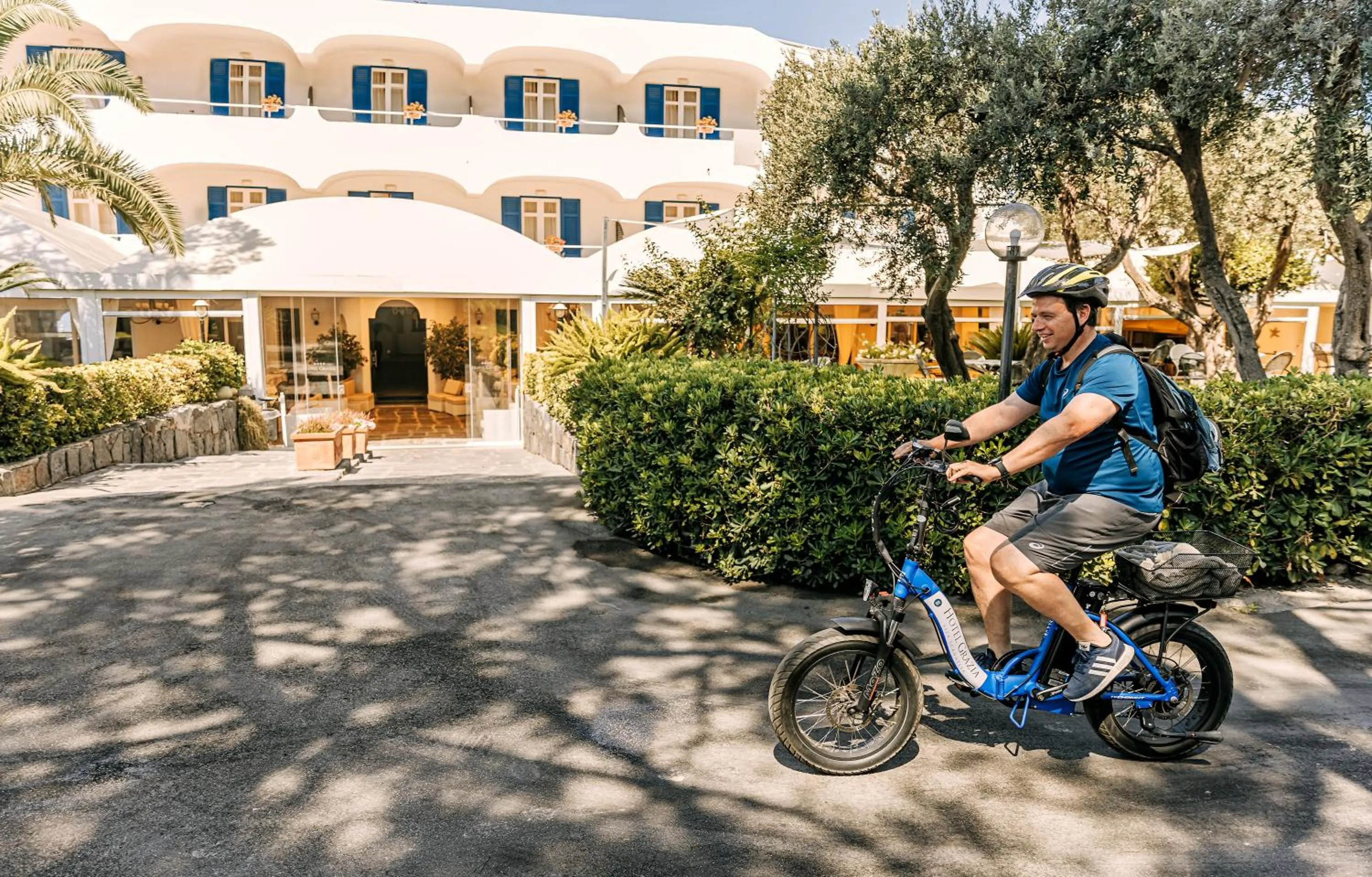 Facade/entrance in Hotel Grazia alla Scannella