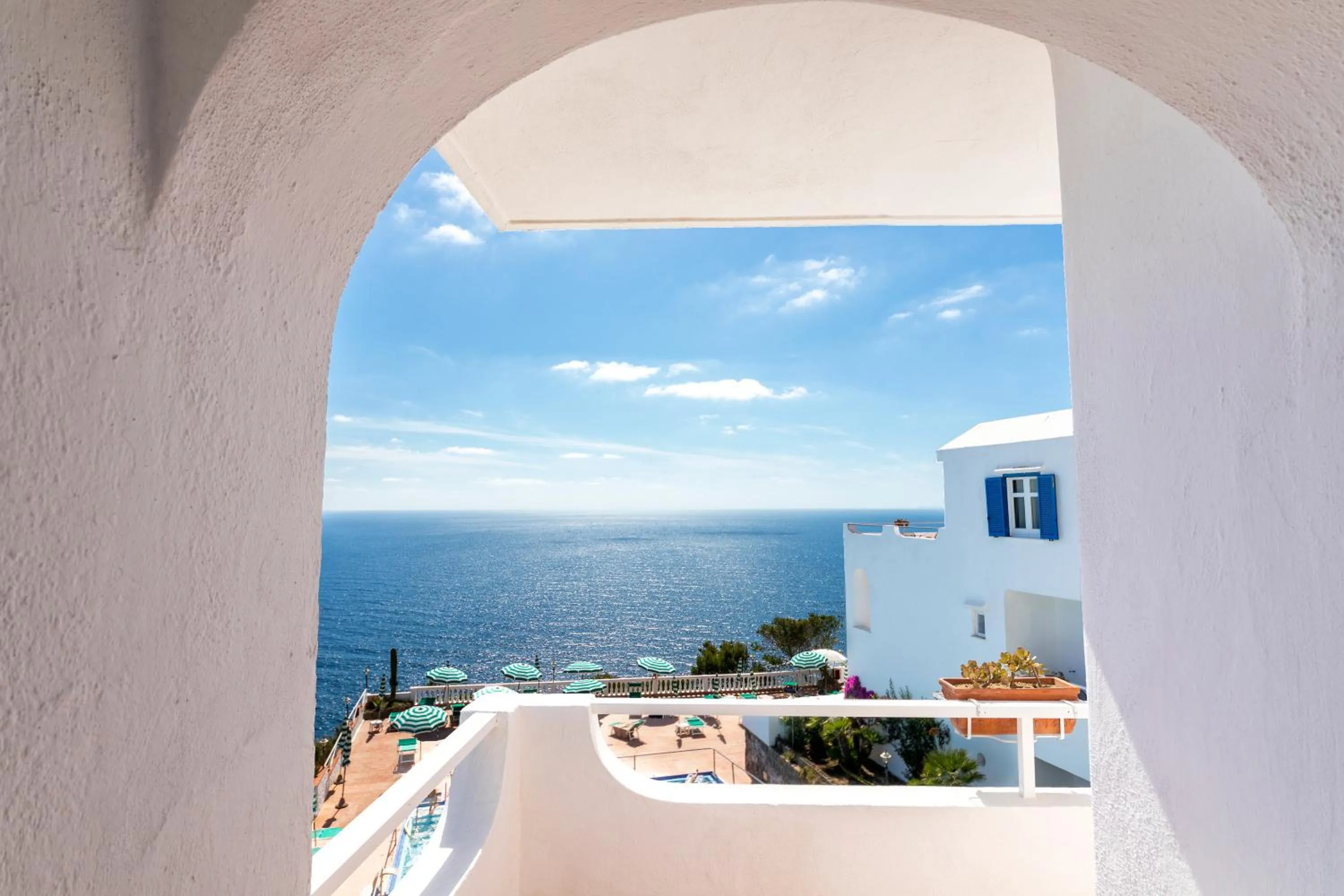 Sea view in Hotel Grazia alla Scannella