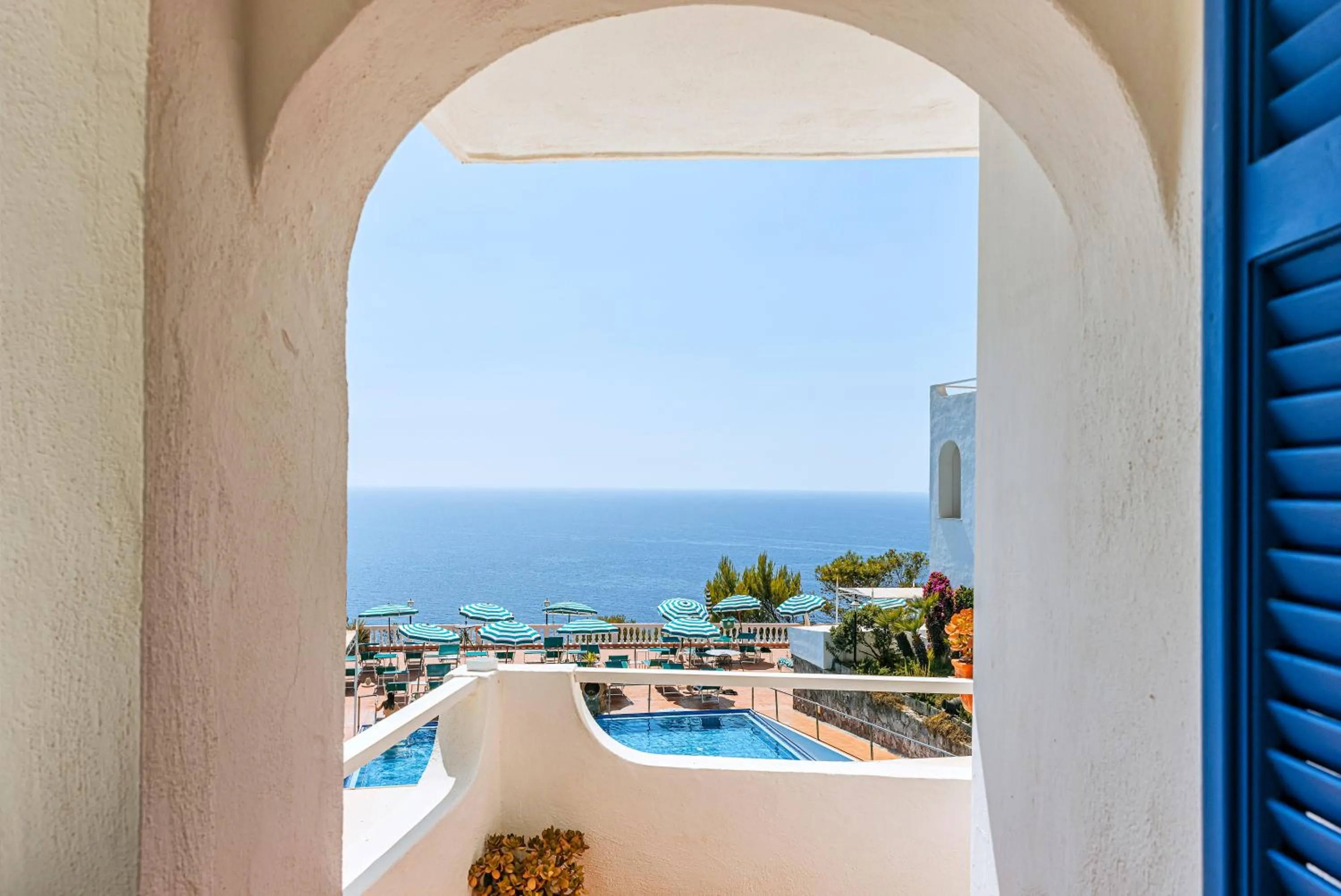 Sea view in Hotel Grazia alla Scannella