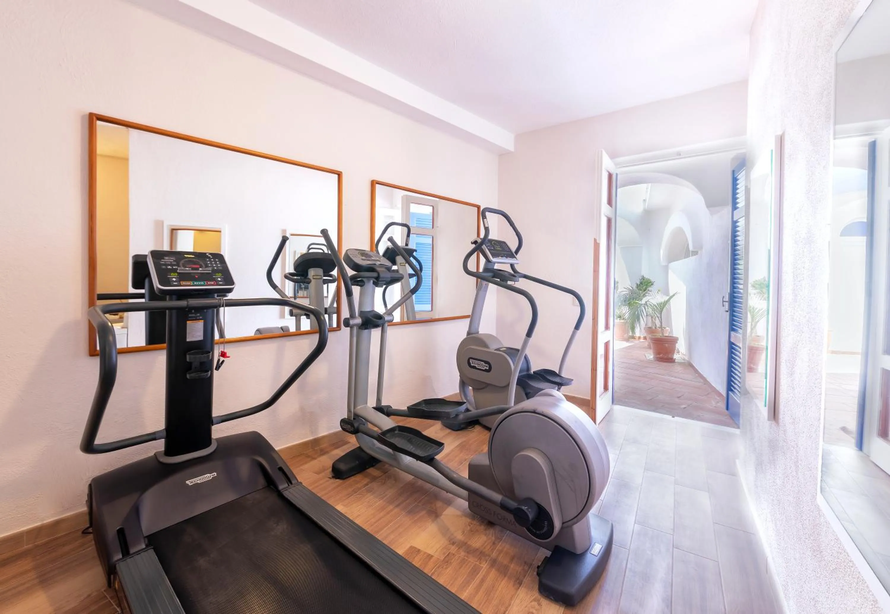 Fitness centre/facilities in Hotel Grazia alla Scannella