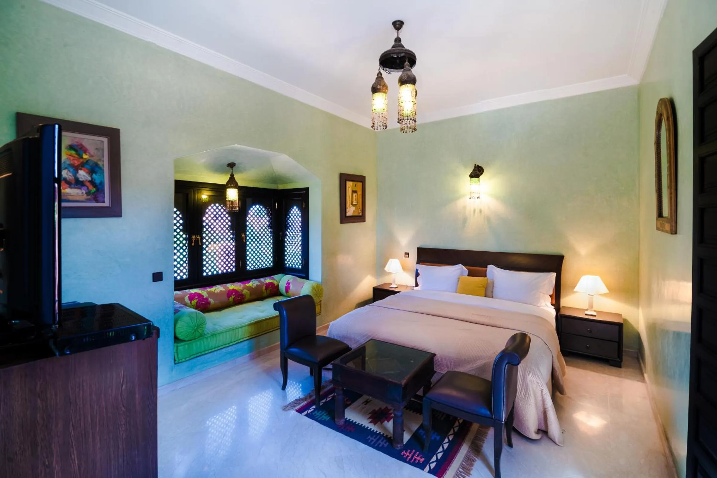 Bedroom, Bed in Residence Dar Lamia Marrakech