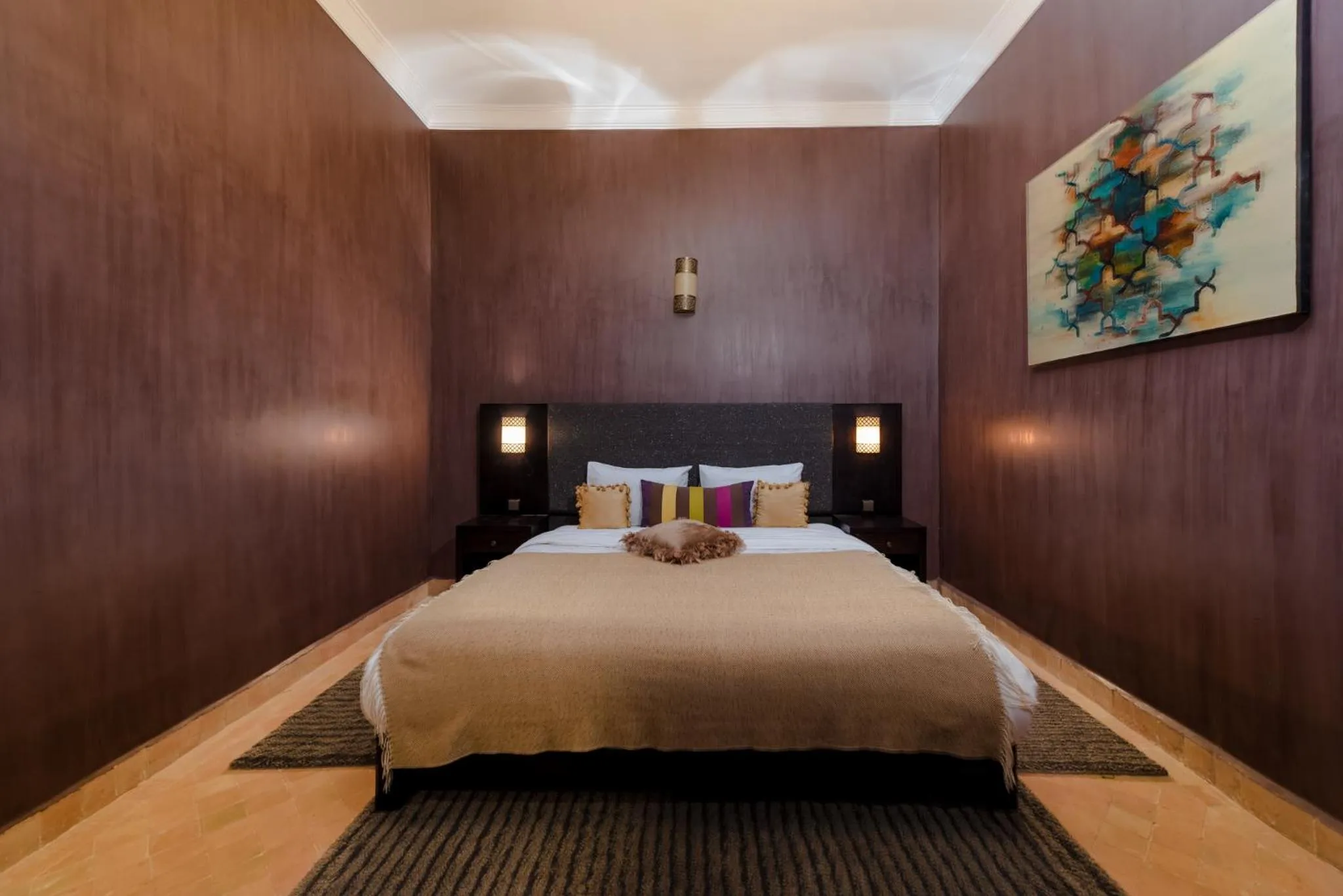 Bedroom, Bed in Residence Dar Lamia Marrakech