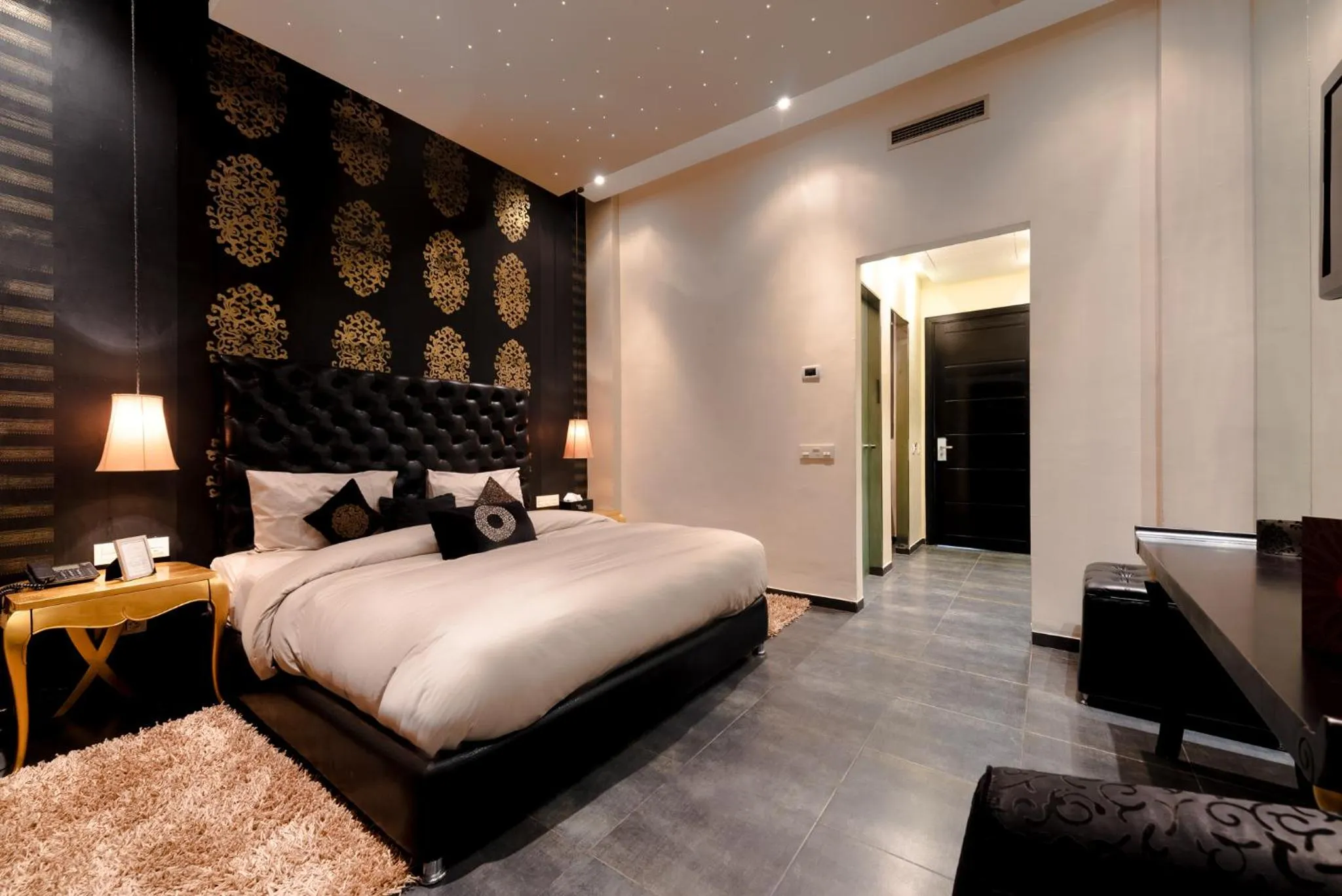 Photo of the whole room, Bed in Residence Dar Lamia Marrakech