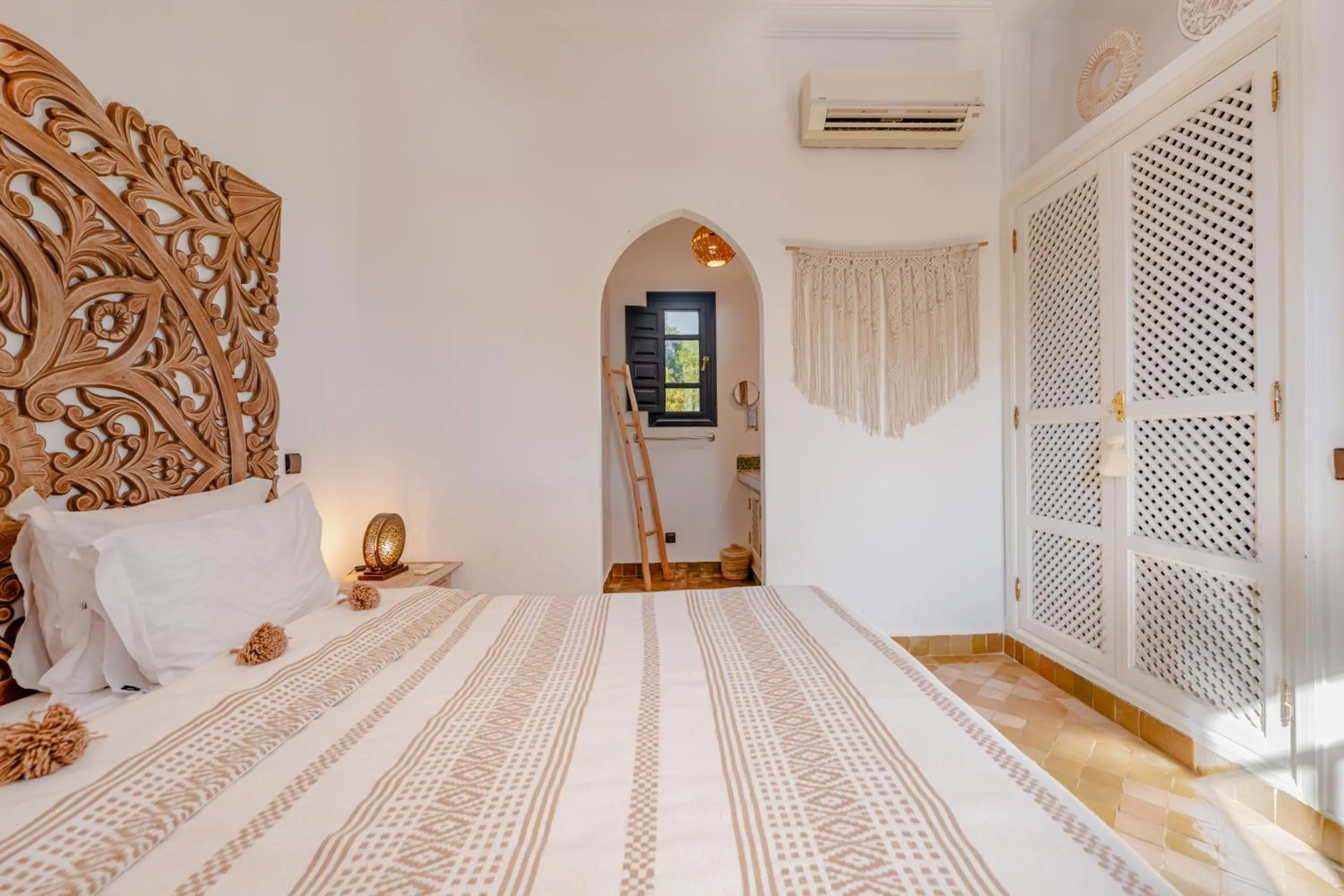 Photo of the whole room, Bed in Residence Dar Lamia Marrakech
