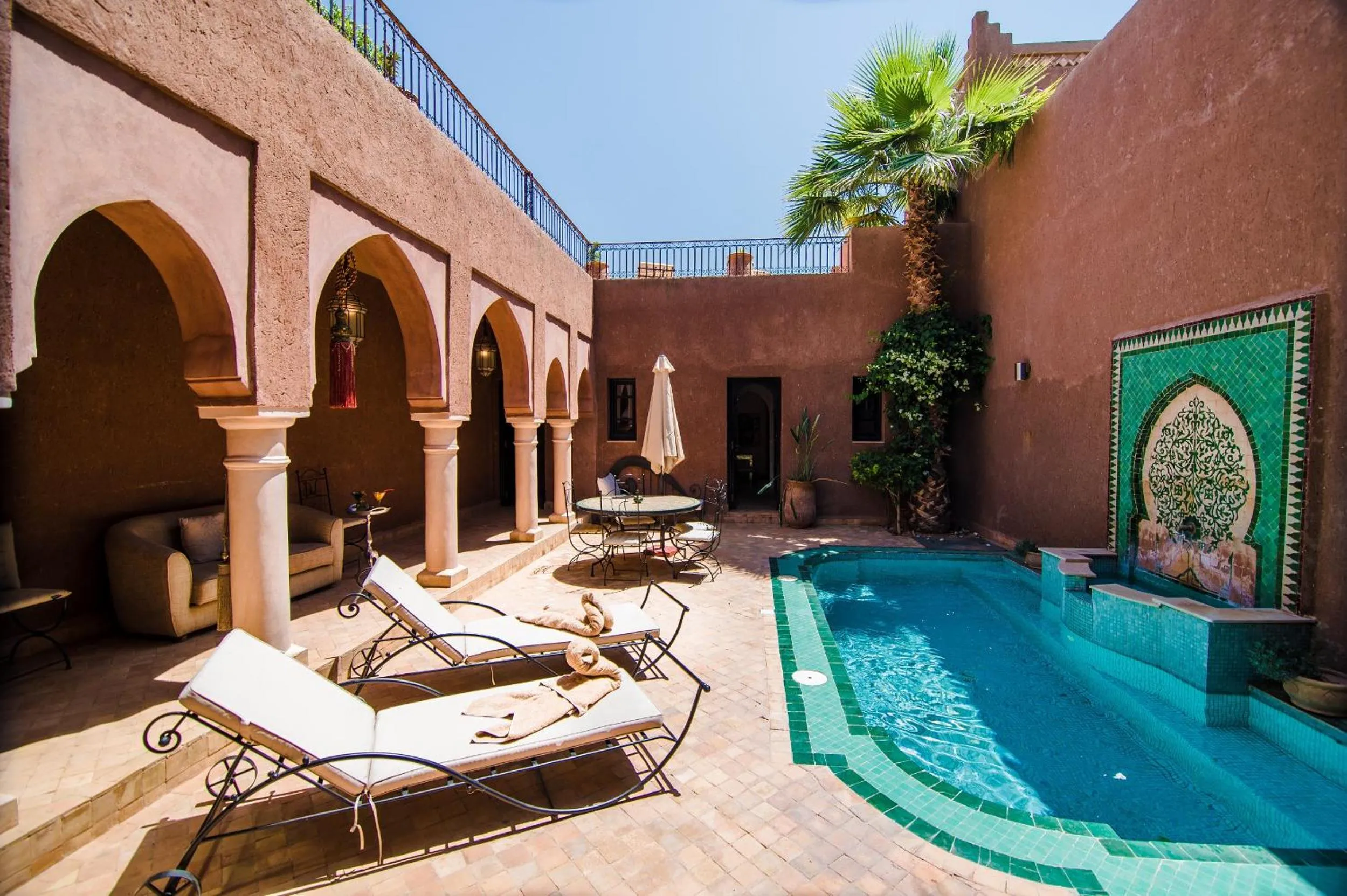 Swimming pool in Residence Dar Lamia Marrakech