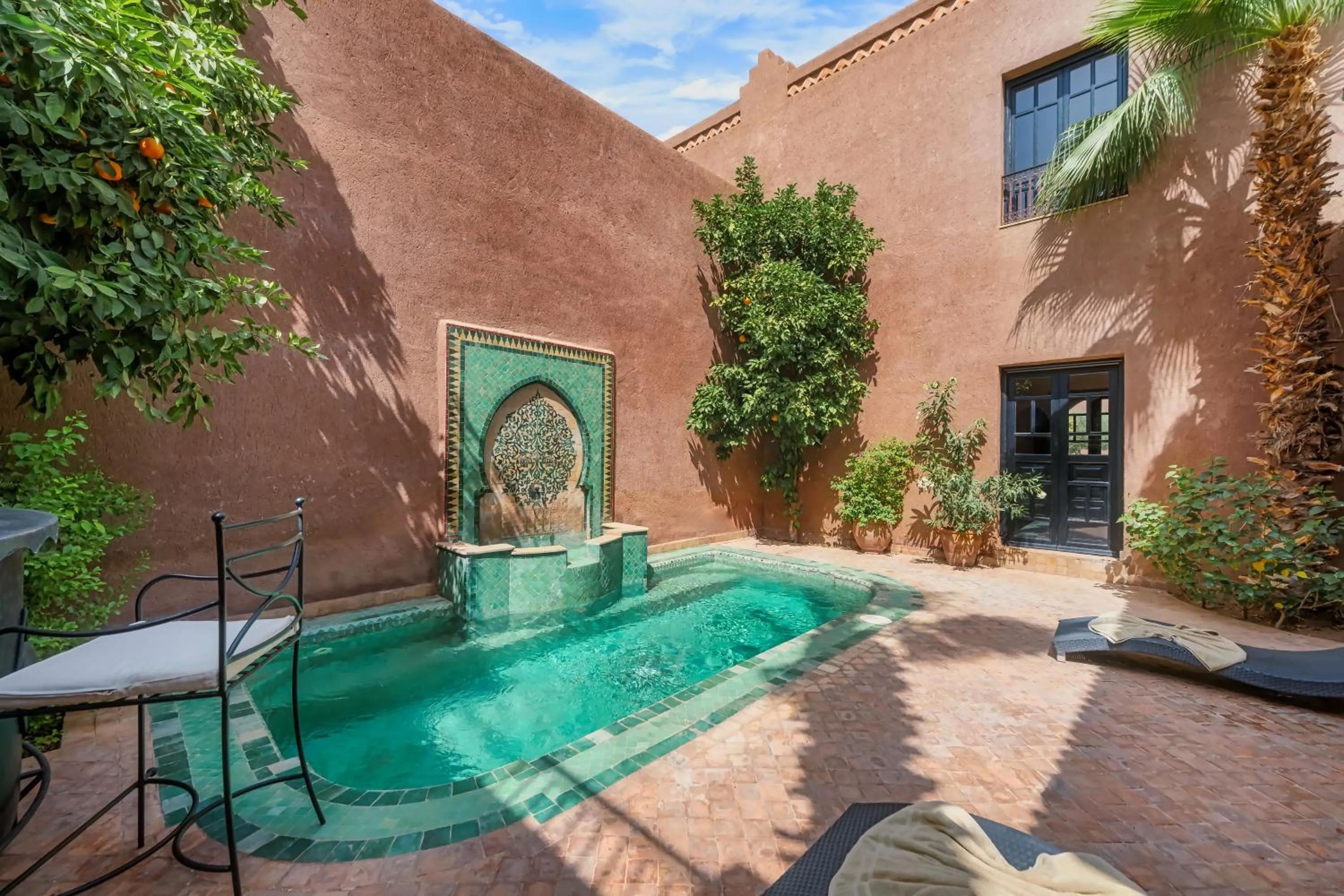 Swimming pool in Residence Dar Lamia Marrakech