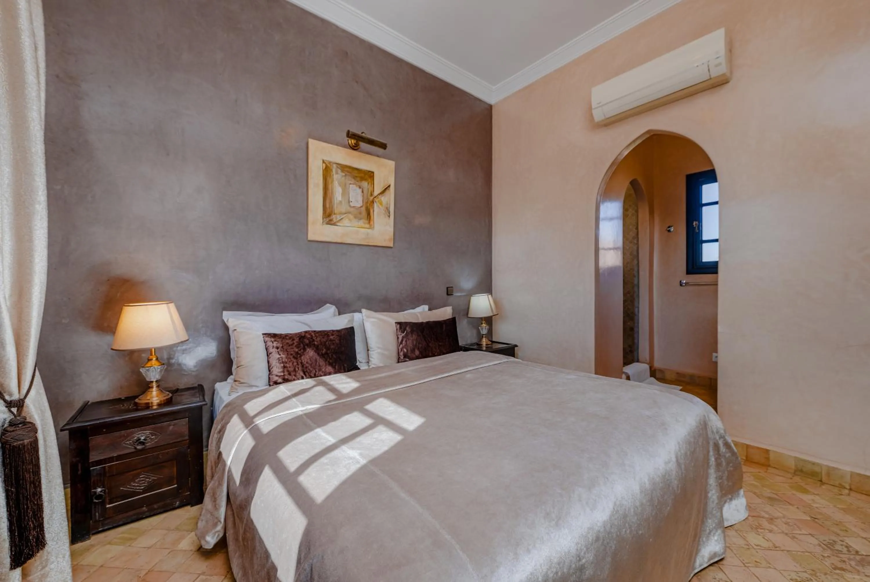 Photo of the whole room, Bed in Residence Dar Lamia Marrakech