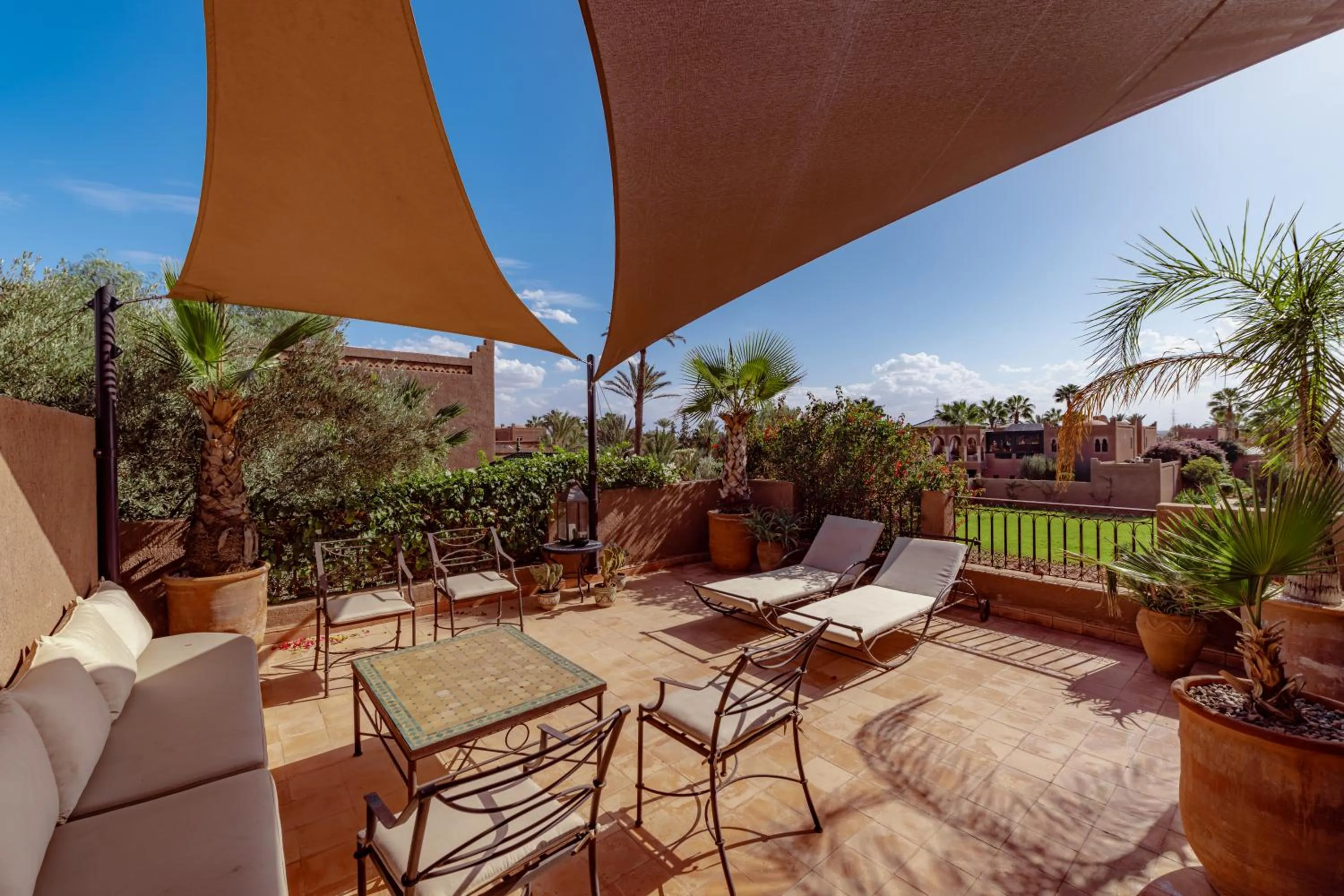 Patio in Residence Dar Lamia Marrakech