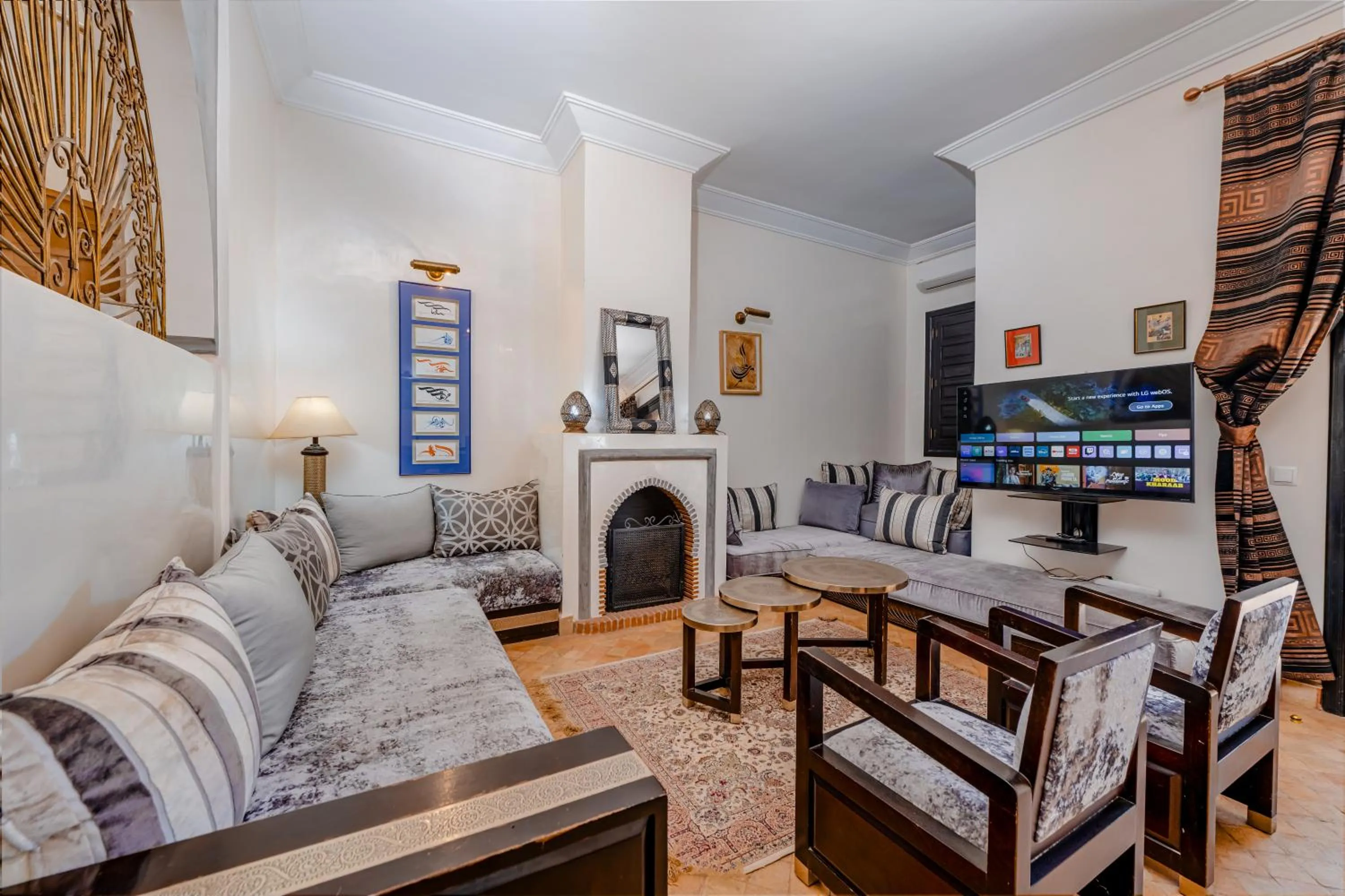 TV and multimedia in Residence Dar Lamia Marrakech