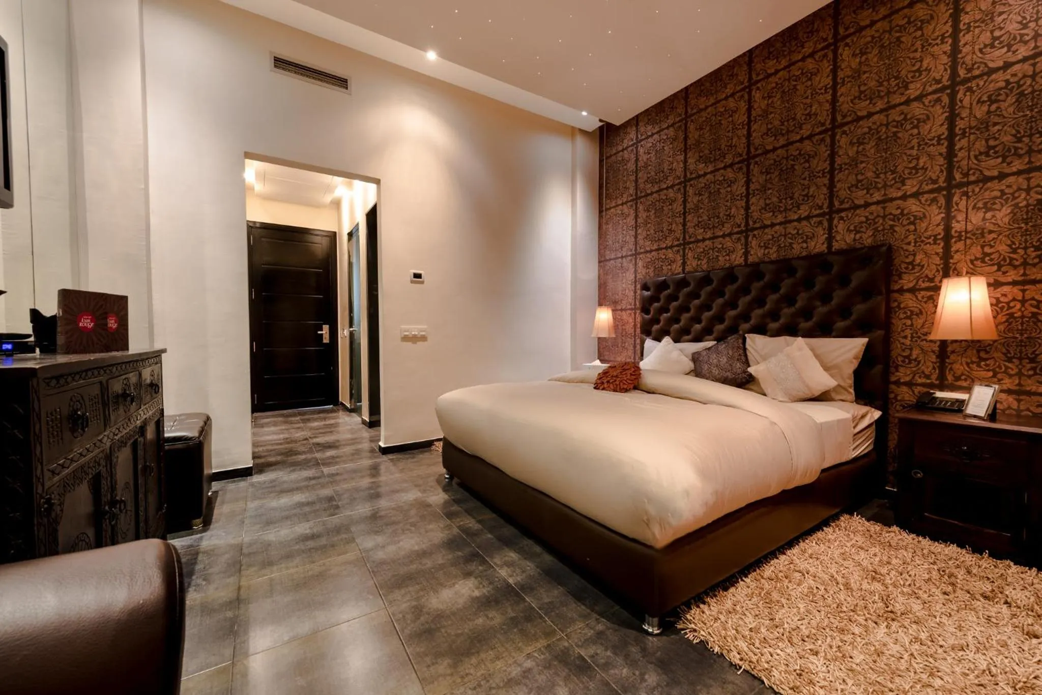 Photo of the whole room, Bed in Residence Dar Lamia Marrakech