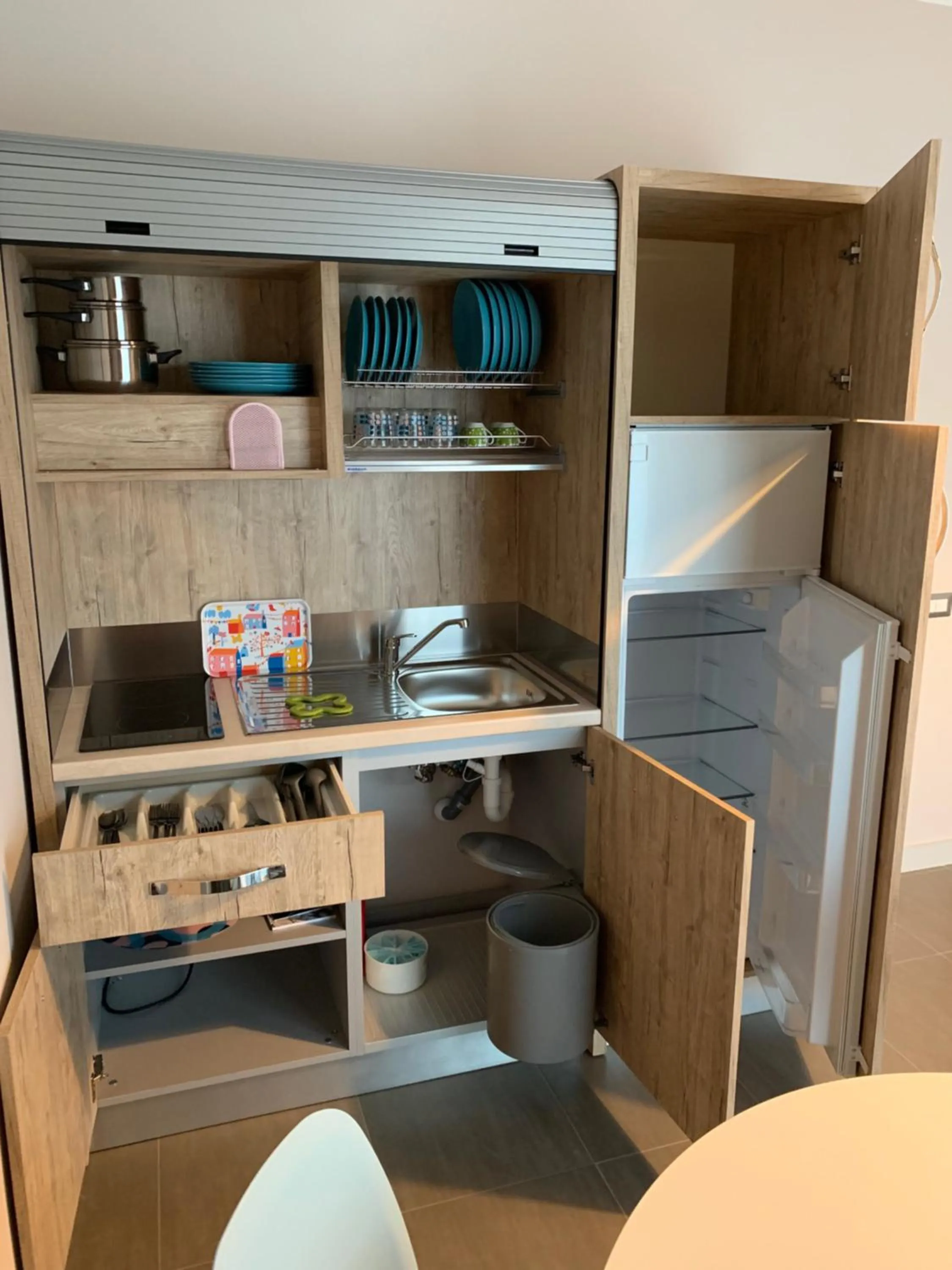 Kitchen or kitchenette in RED'S apartments