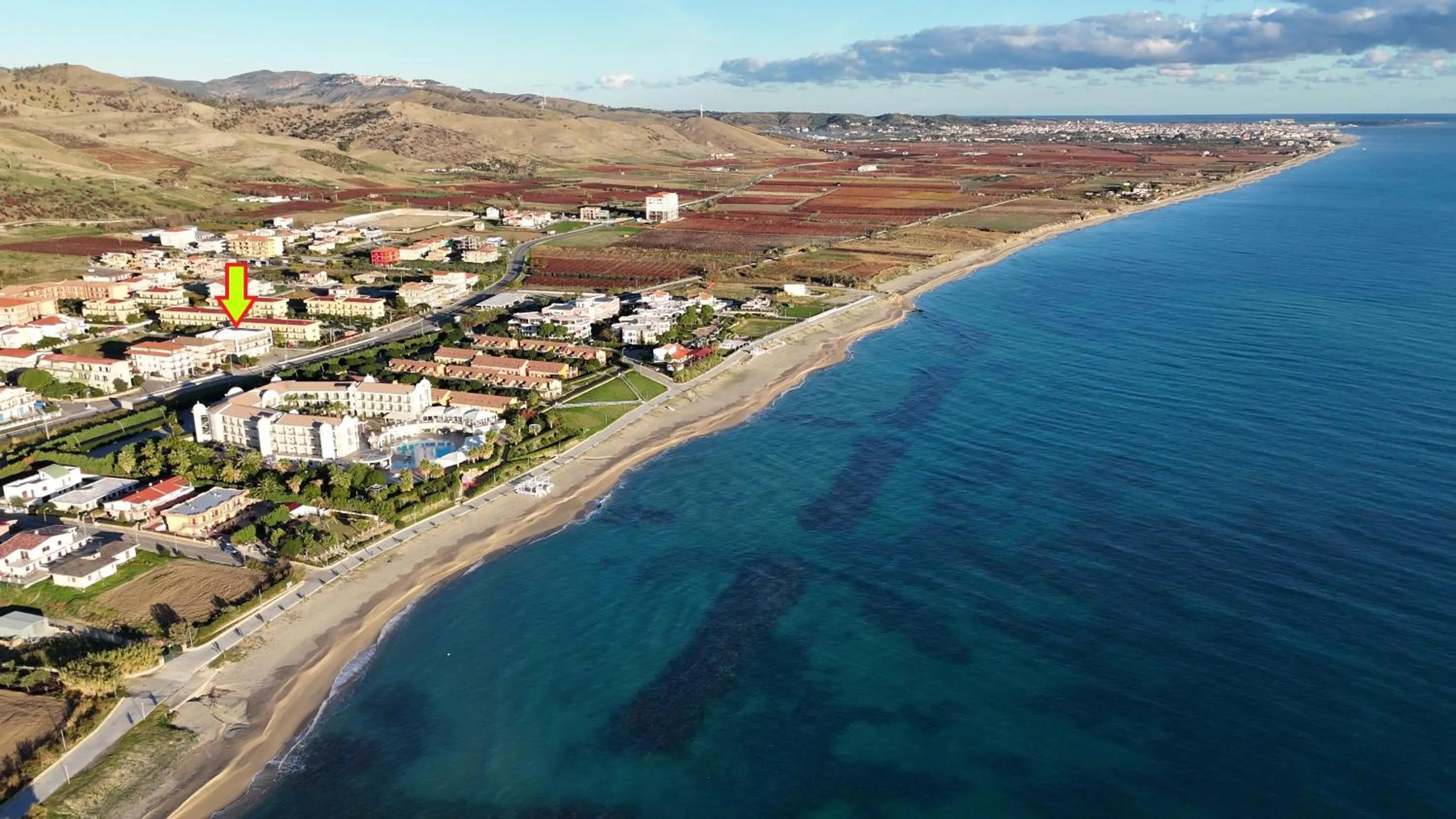 Bird's eye view in RED'S apartments