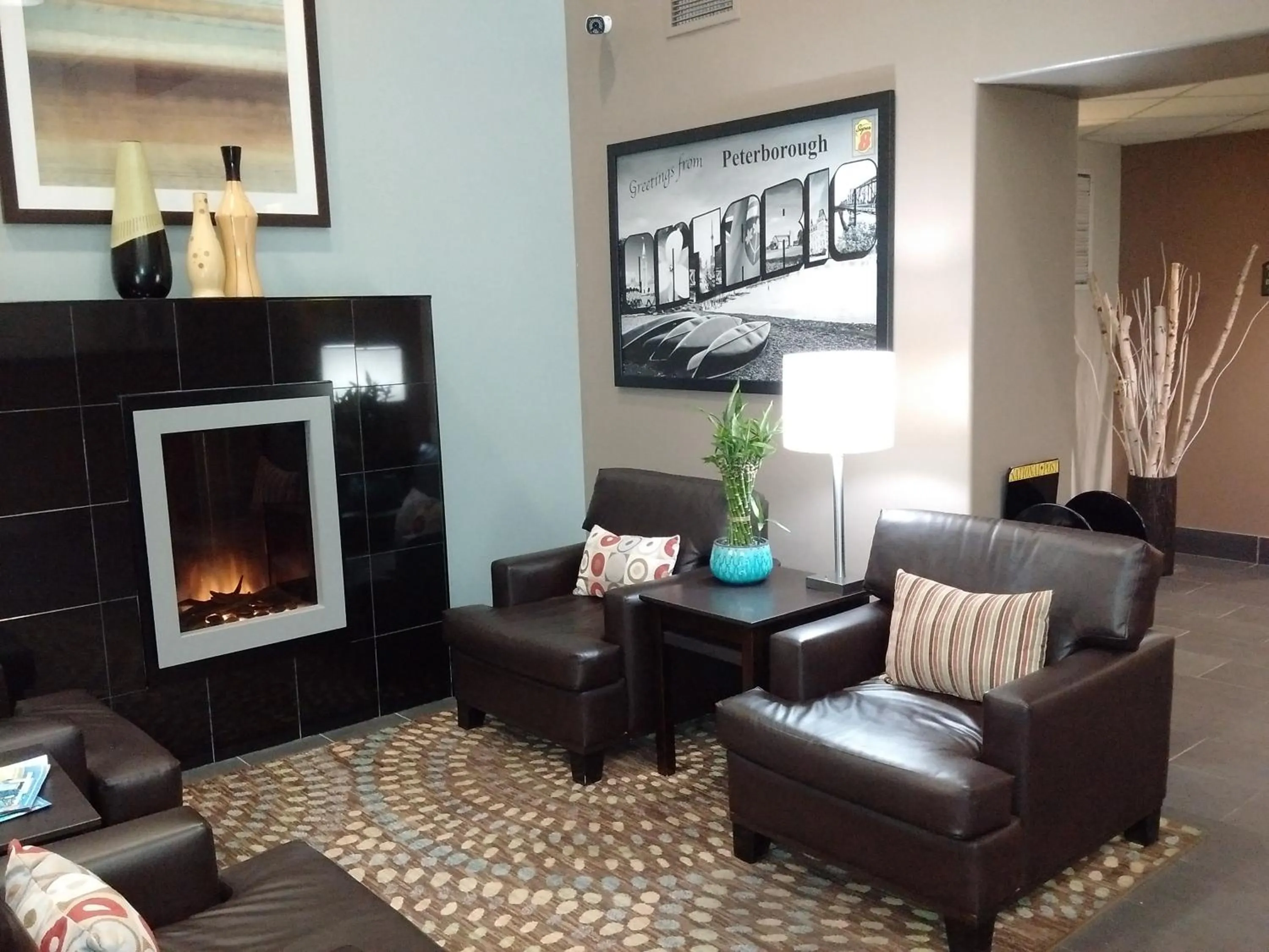 Lobby or reception in Super 8 by Wyndham Peterborough