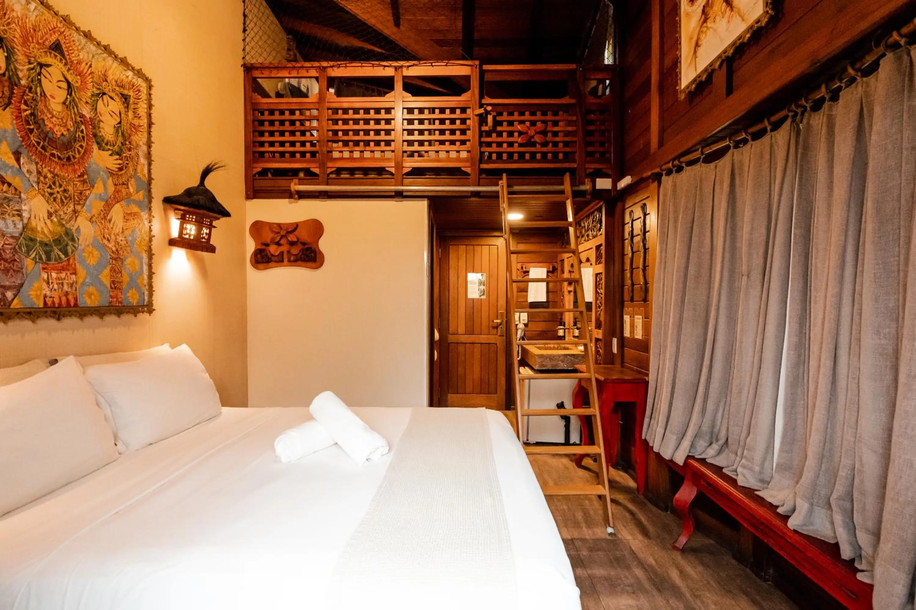 Bed in Pousada Astral da Ilha