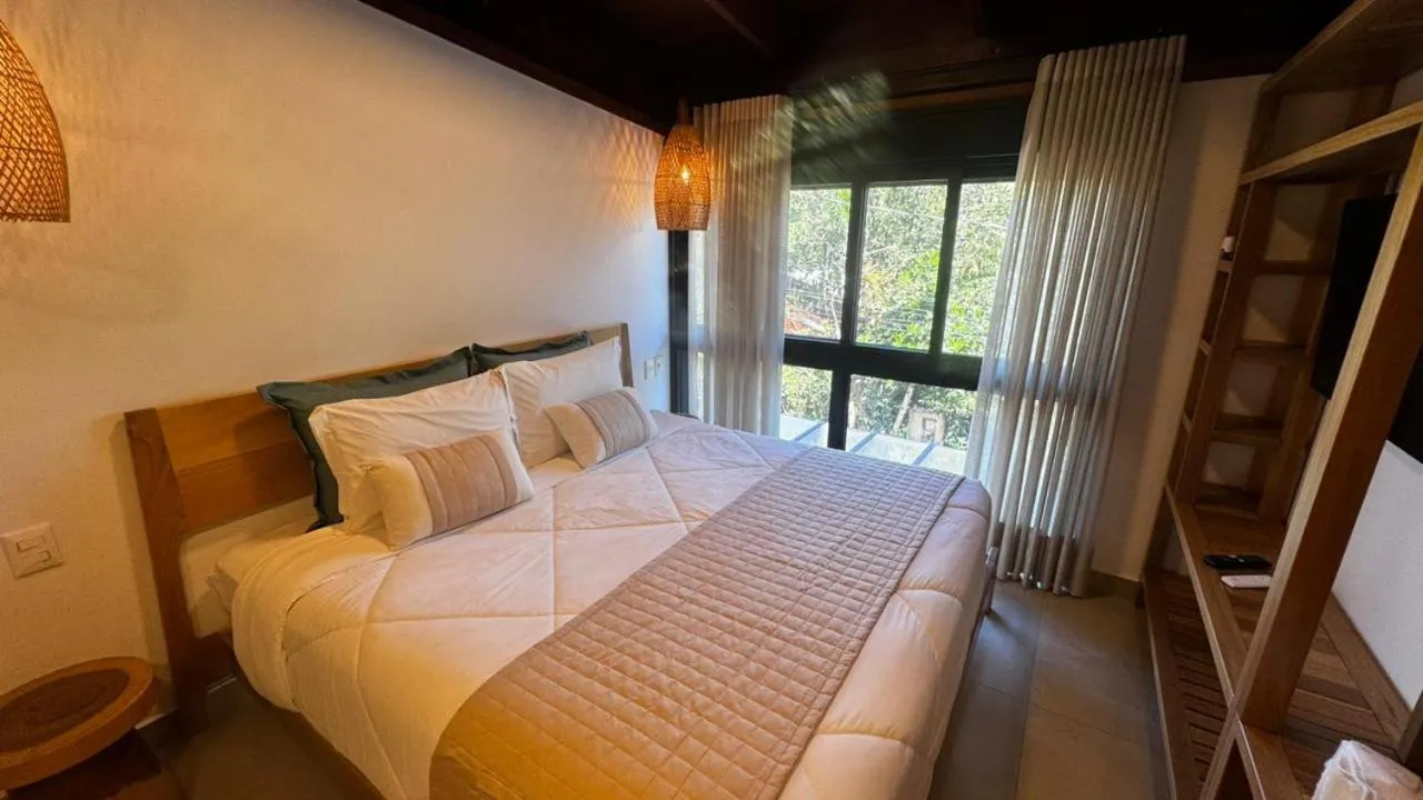 Bed in Pousada Astral da Ilha