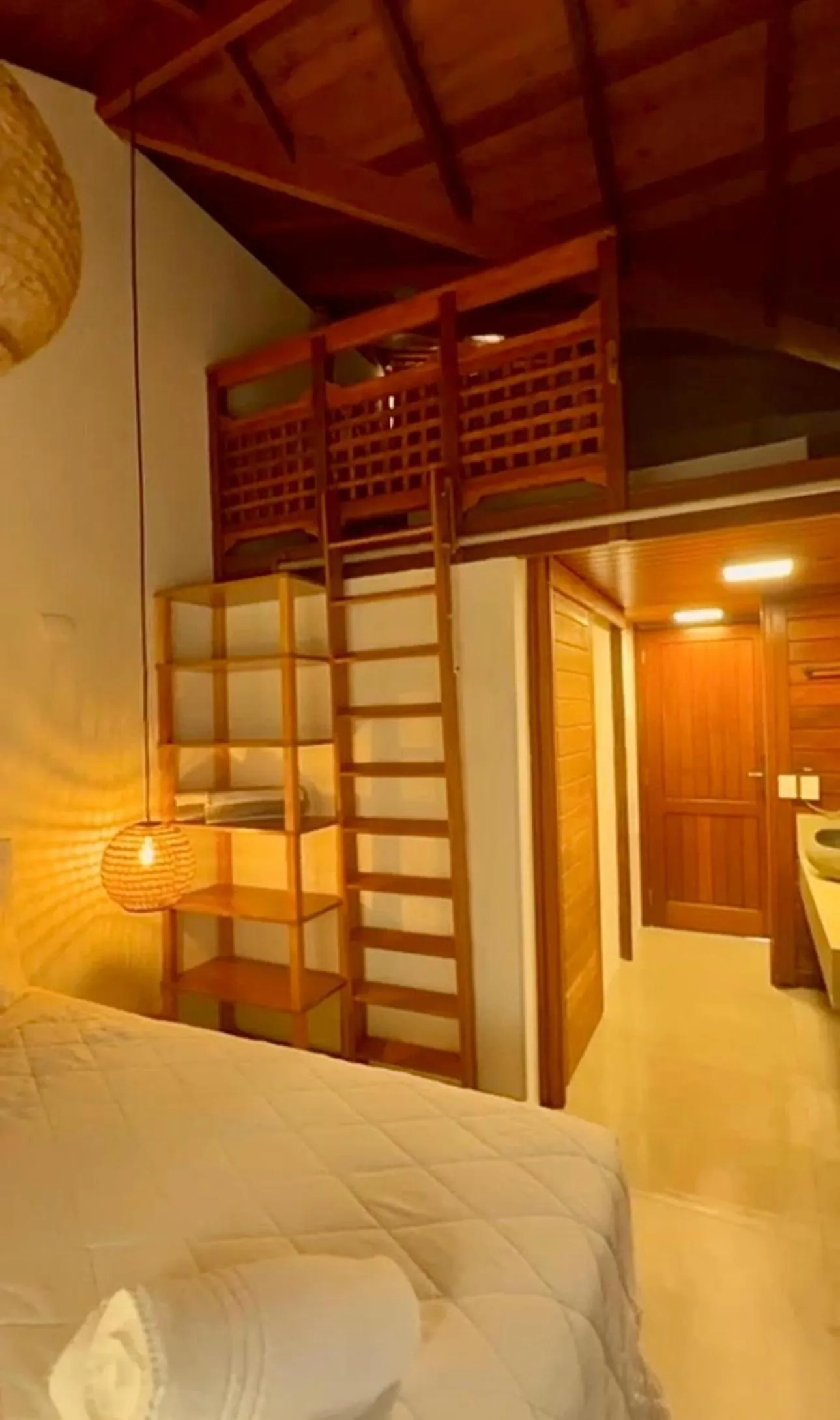 Bed in Pousada Astral da Ilha