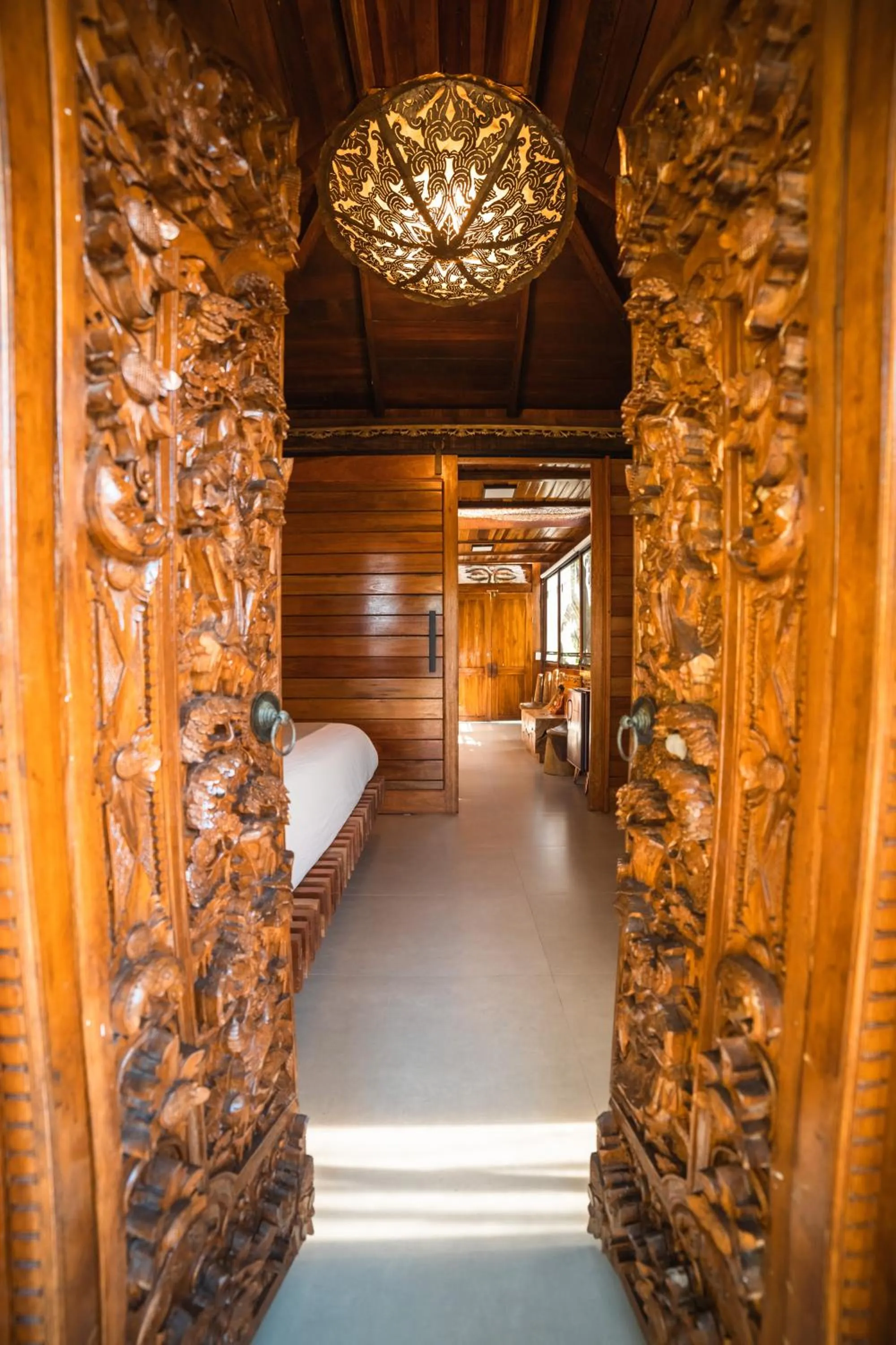 Decorative detail, Bed in Pousada Astral da Ilha