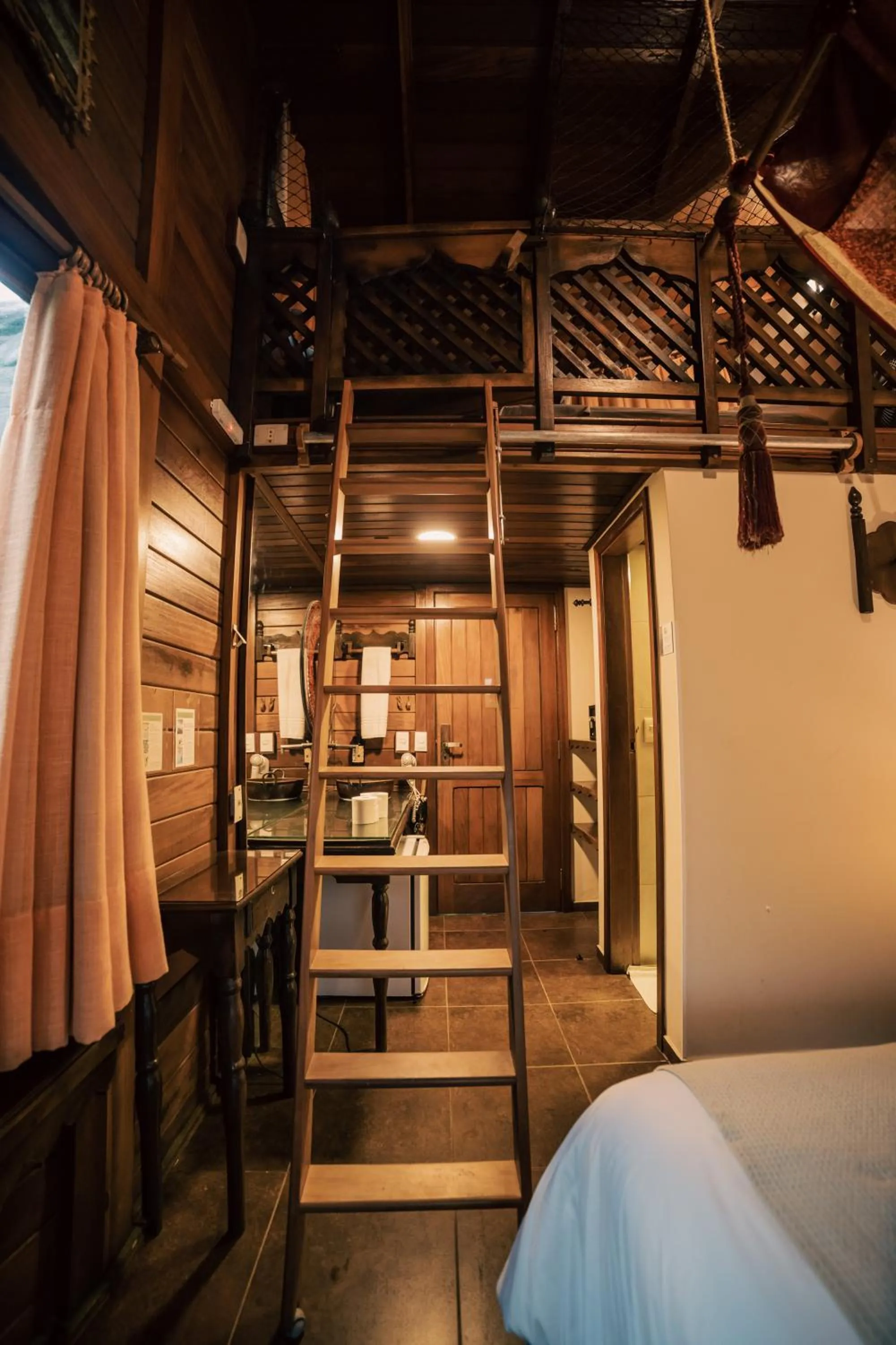 Decorative detail, Bed in Pousada Astral da Ilha