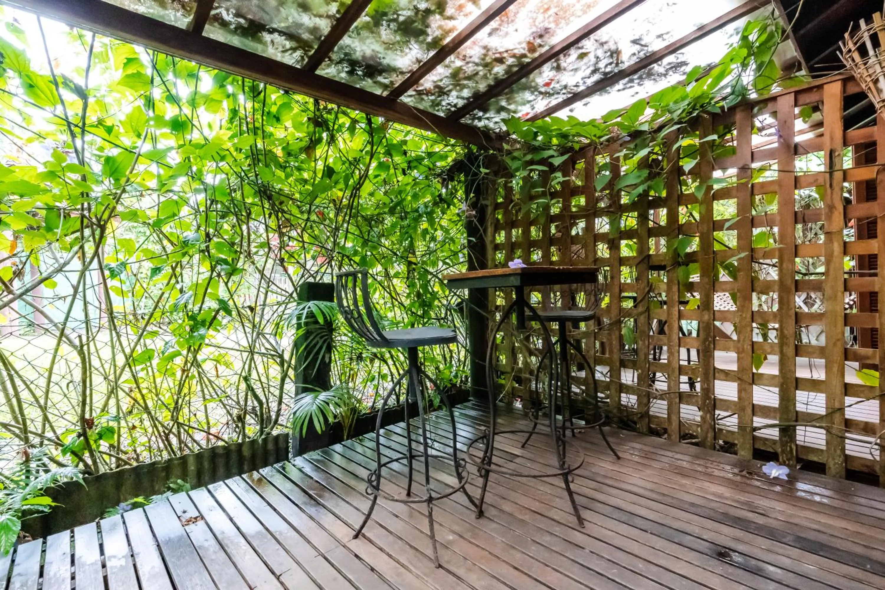 Patio in Pousada Astral da Ilha