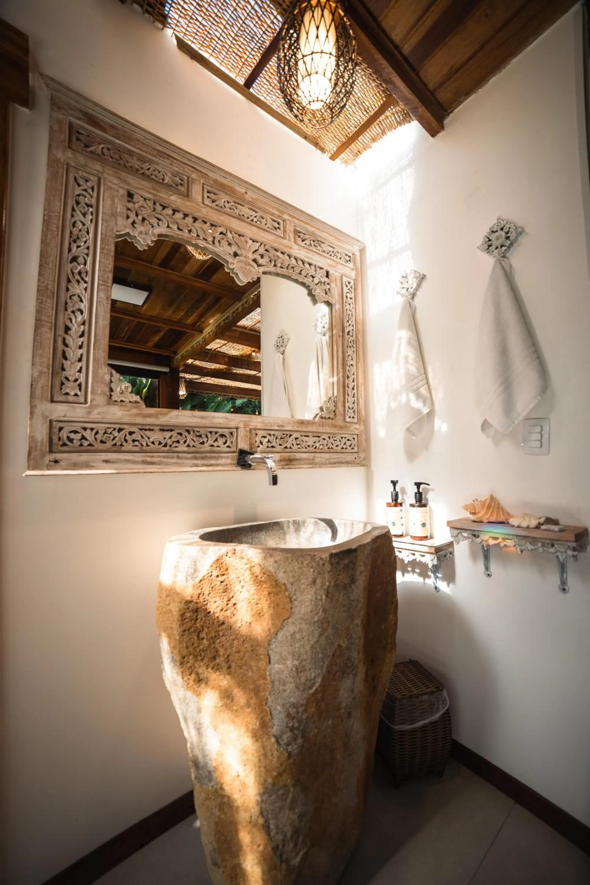 Decorative detail in Pousada Astral da Ilha