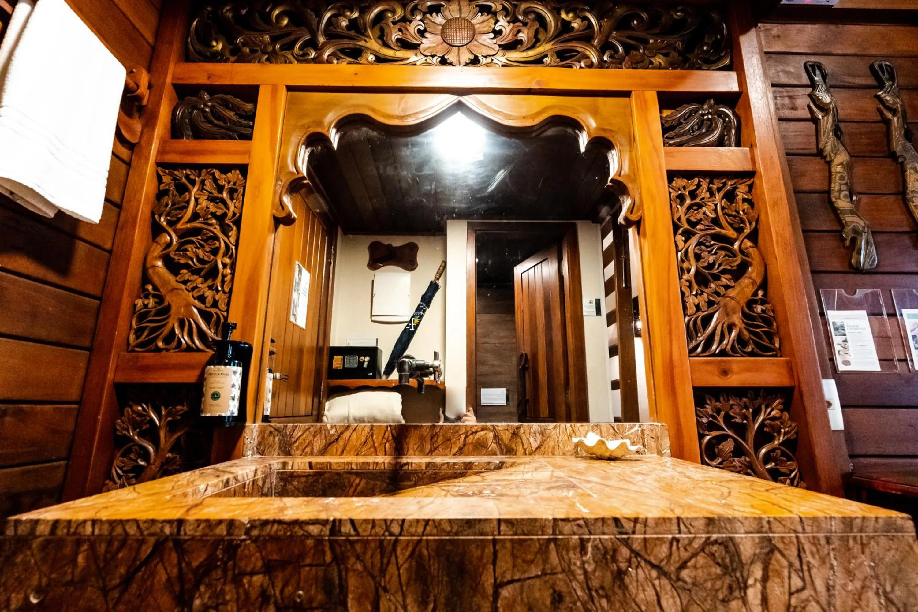 Decorative detail in Pousada Astral da Ilha