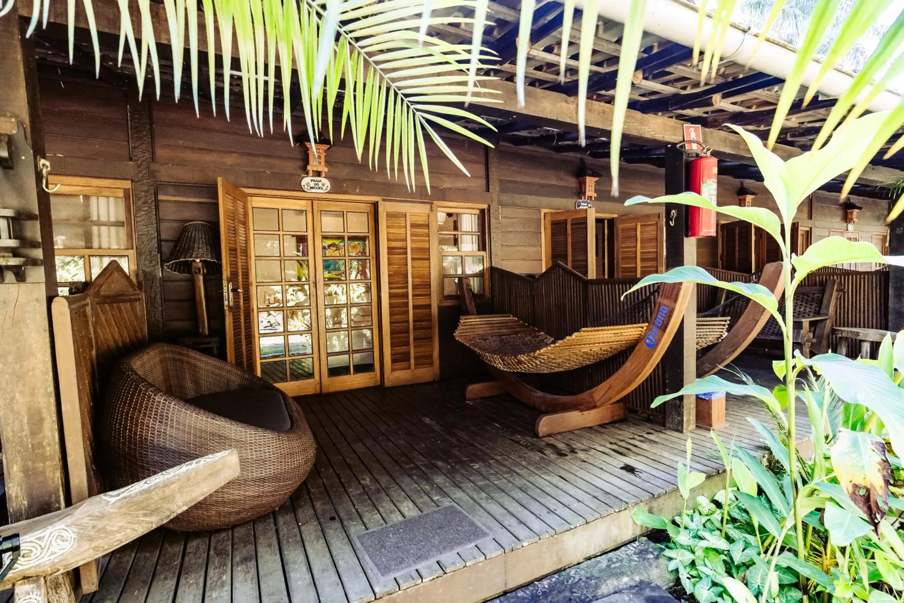 Balcony/Terrace in Pousada Astral da Ilha