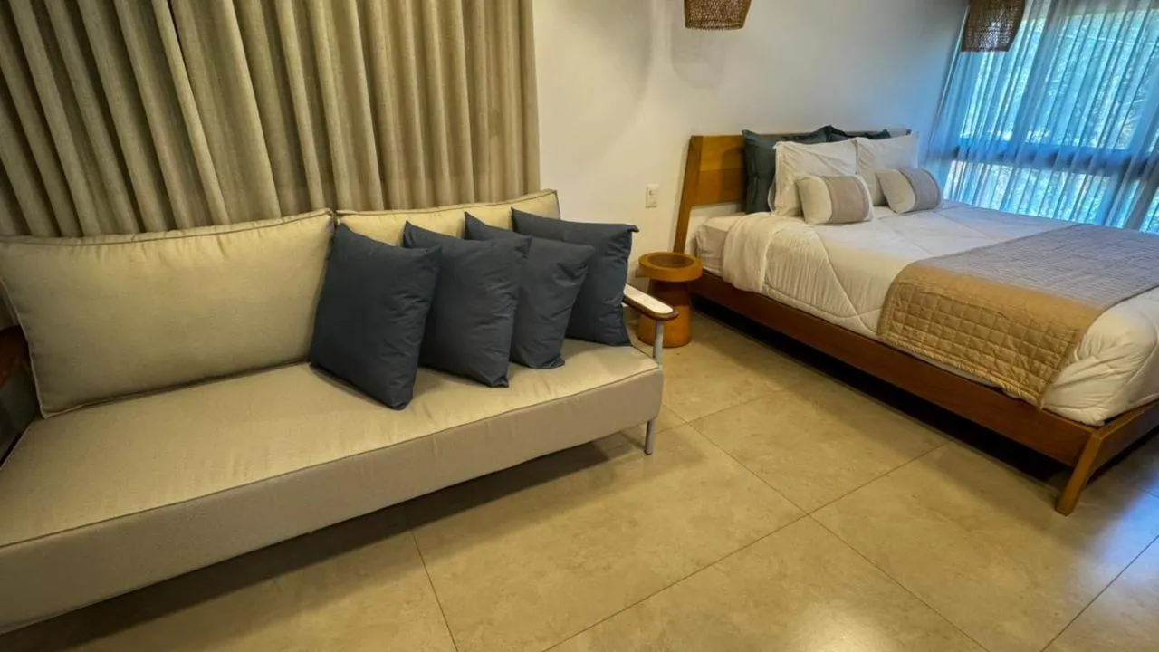 Bed in Pousada Astral da Ilha