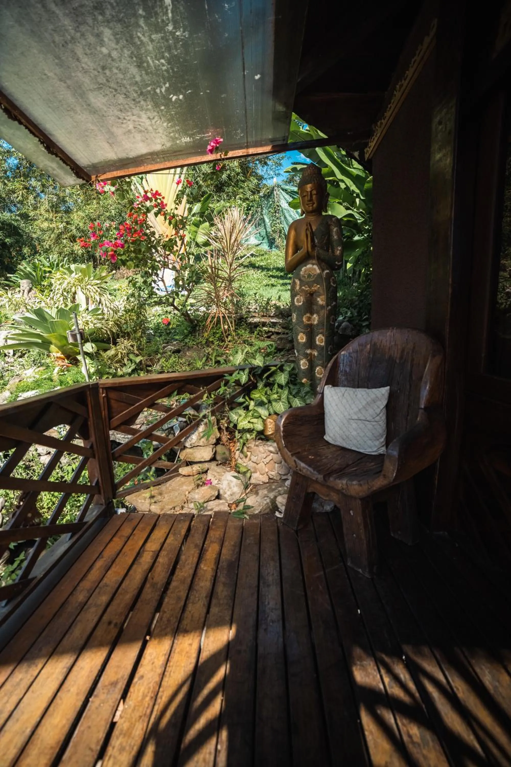 Patio in Pousada Astral da Ilha