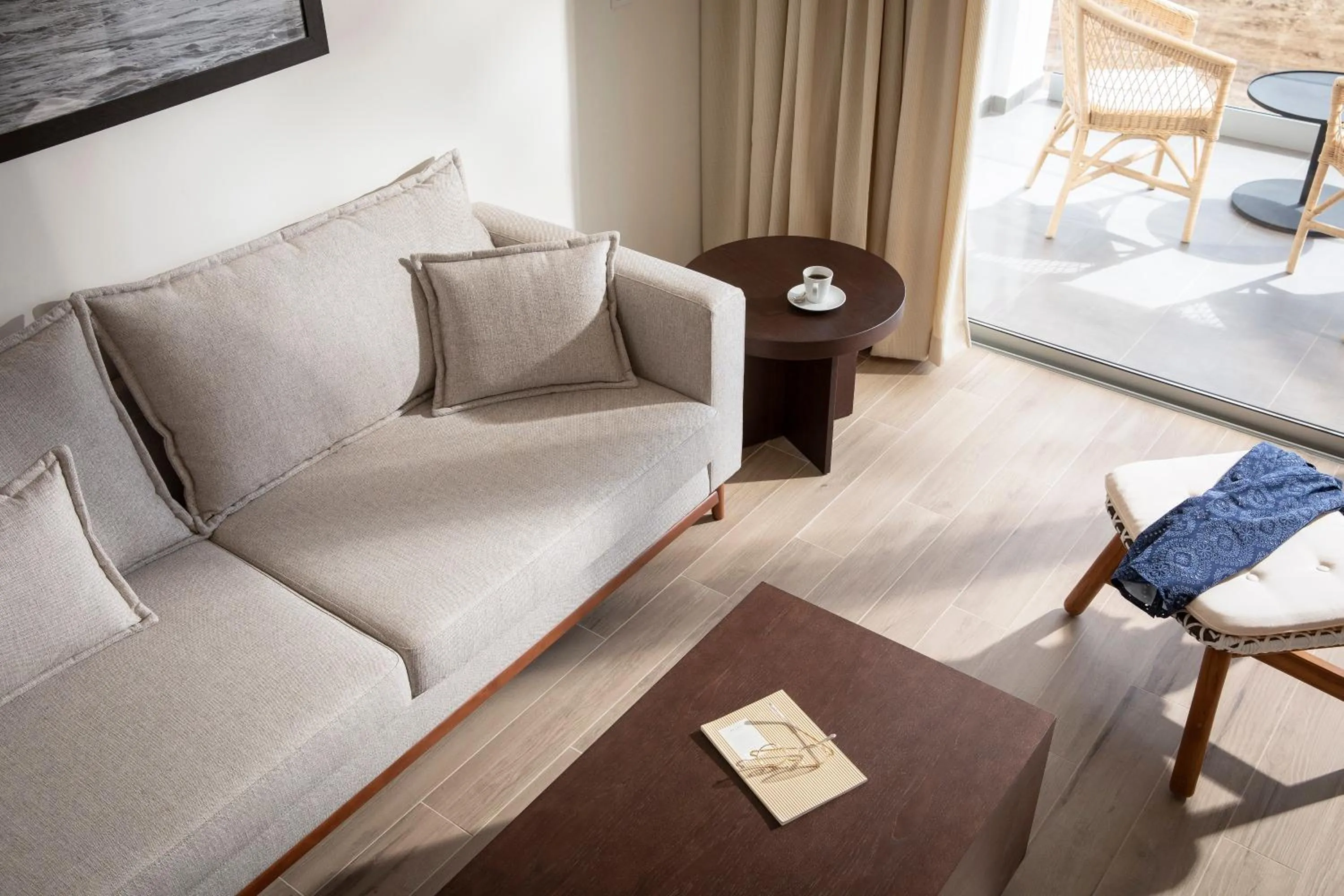 Living room, Bed in ROBINSON Cabo Verde - Adults only