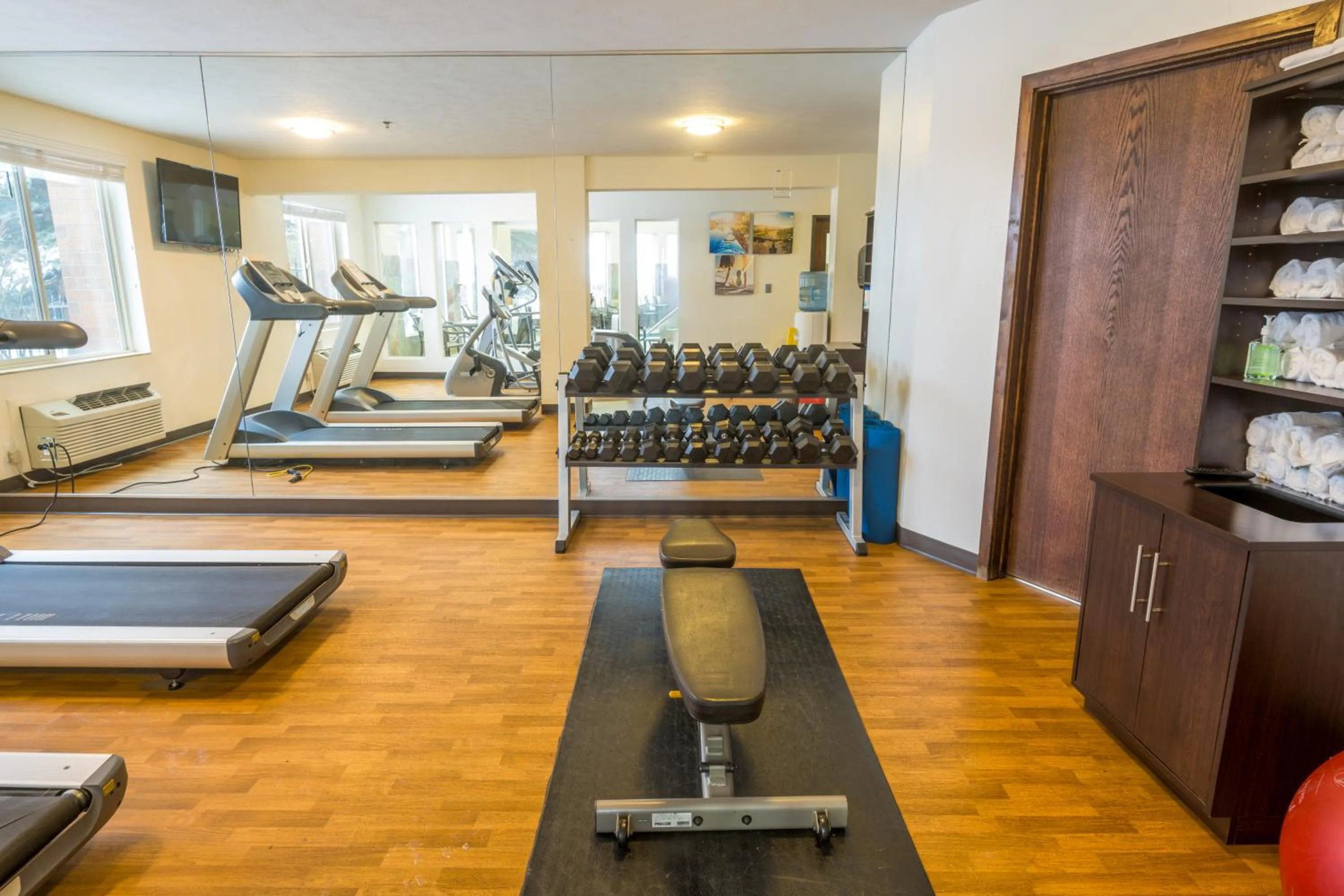 Fitness centre/facilities in Comfort Inn & Suites Spokane Valley Central