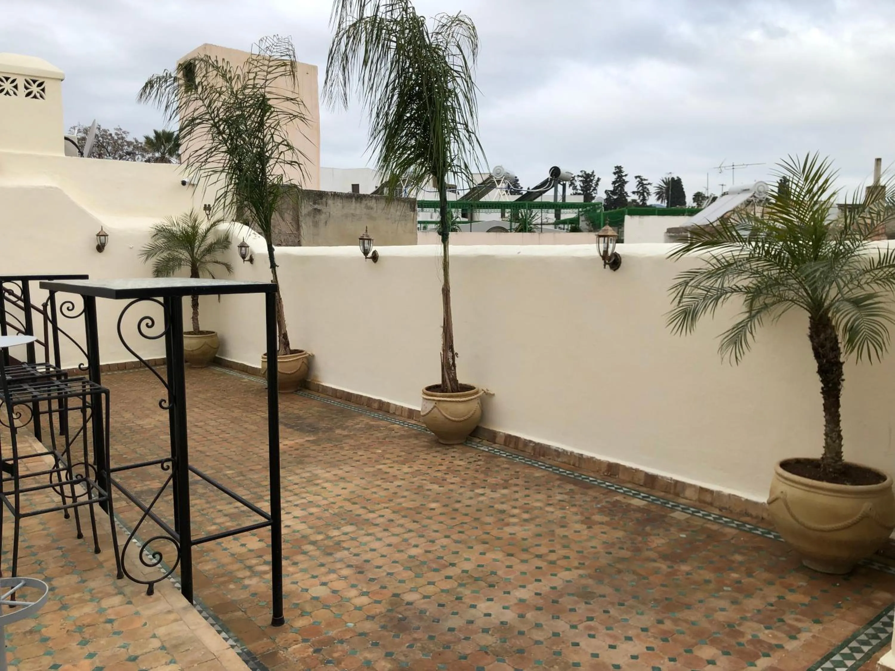 Balcony/Terrace in Le Grand Alcazar - Riad