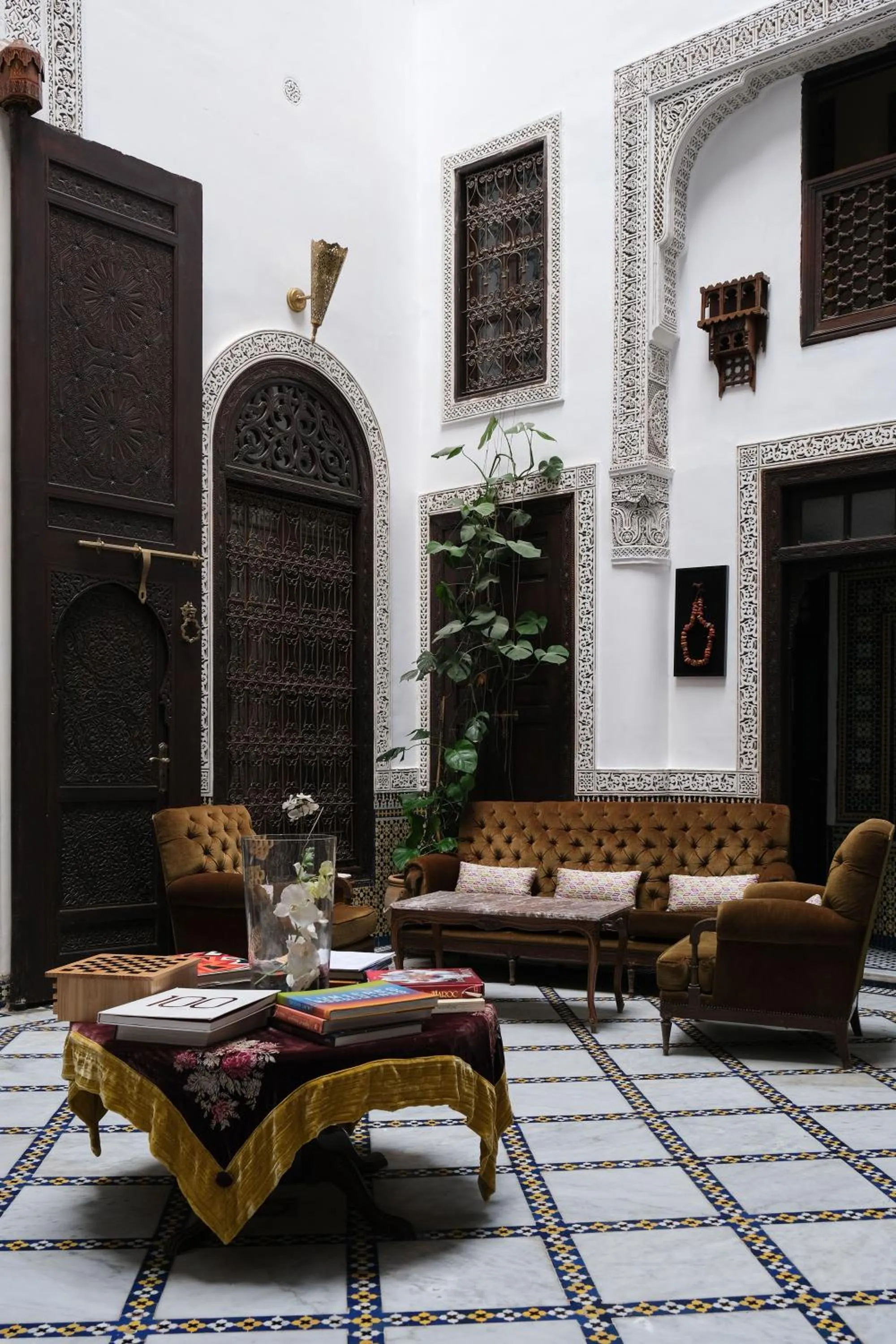Patio in Le Grand Alcazar - Riad