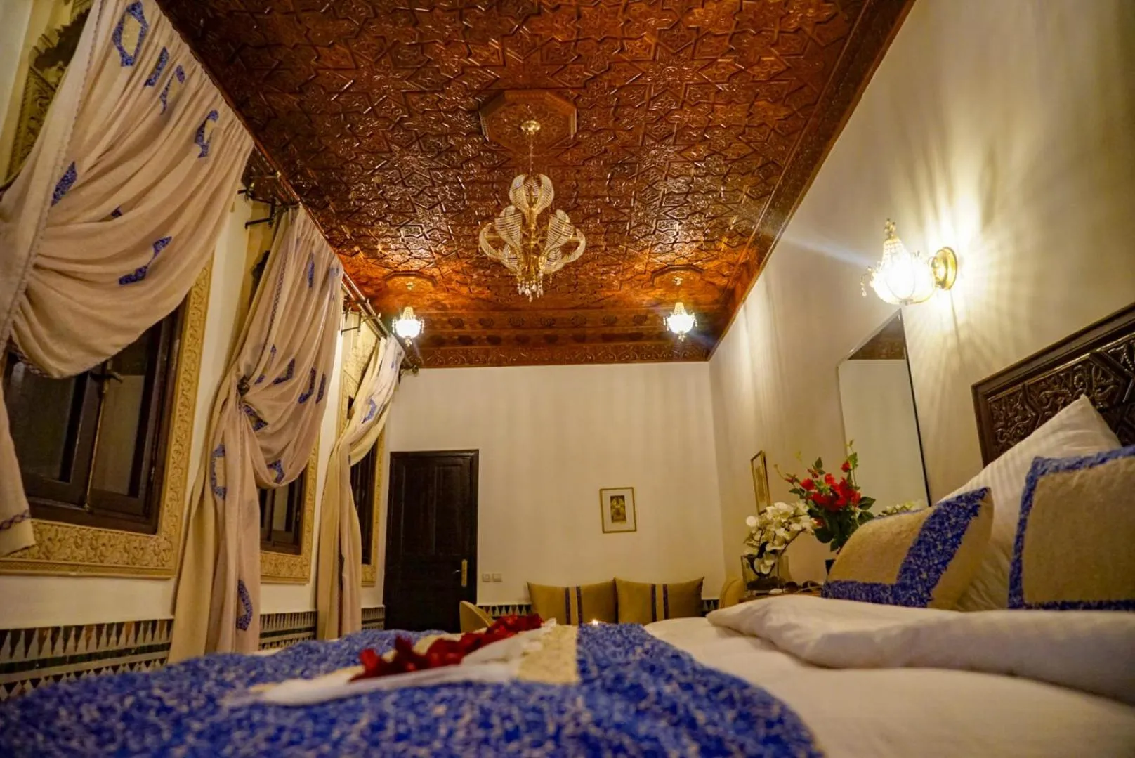 Photo of the whole room, Bed in Le Grand Alcazar - Riad