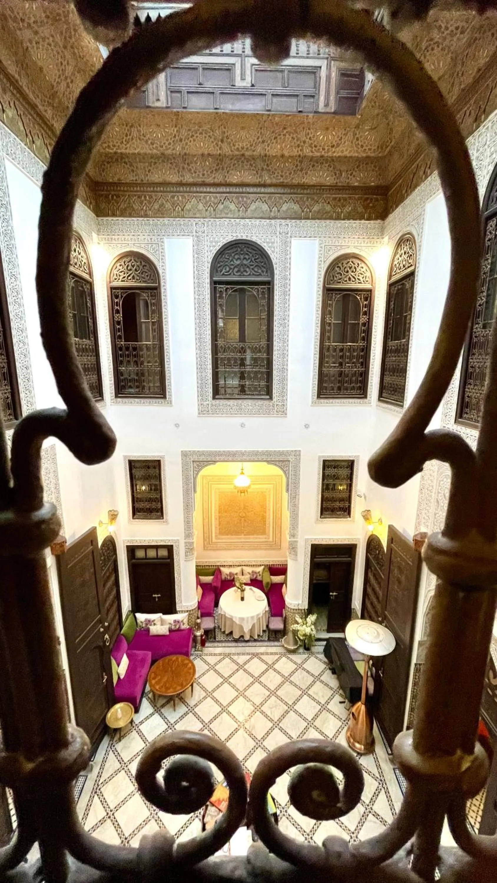 Patio in Le Grand Alcazar - Riad