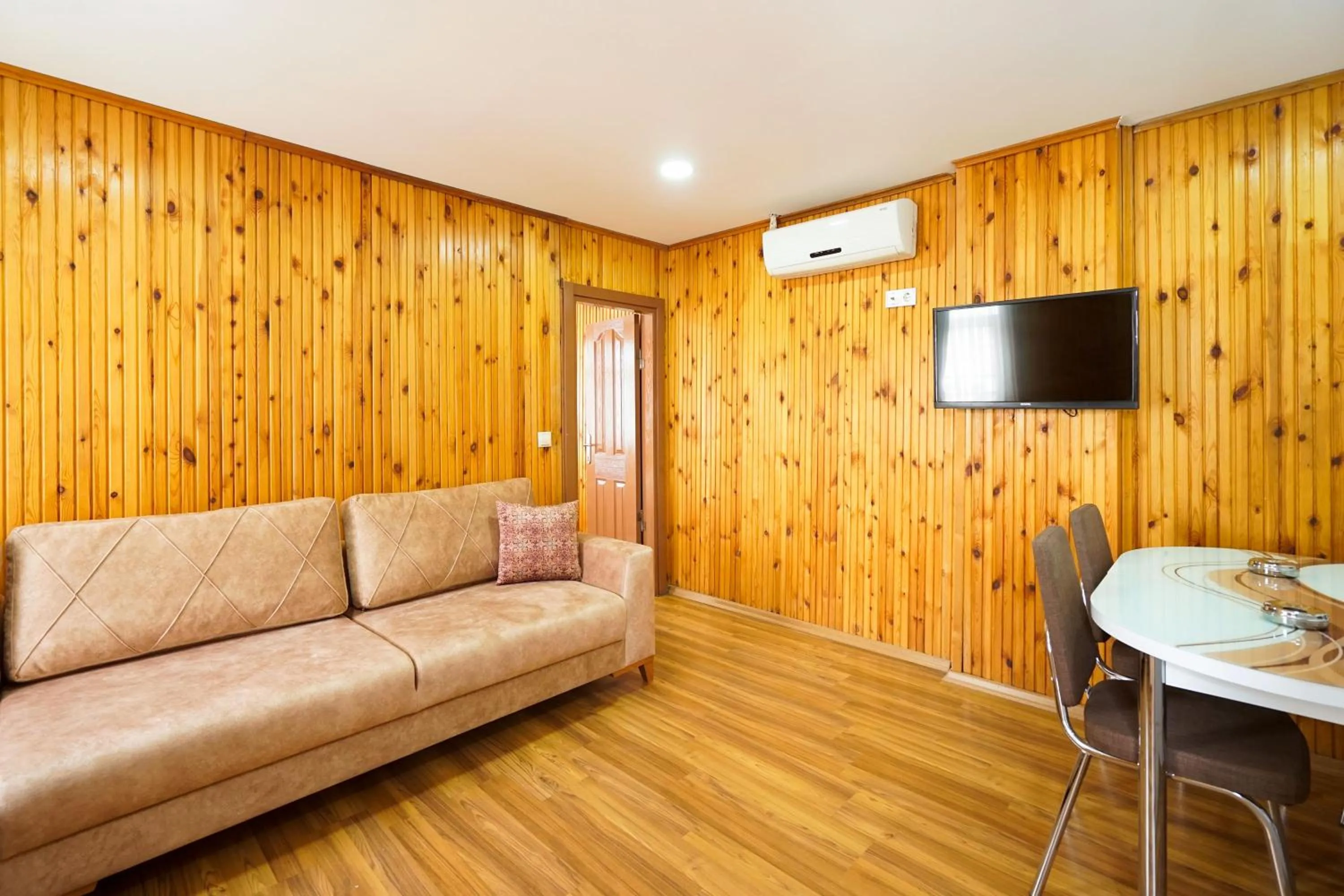 Seating area in Element Residence