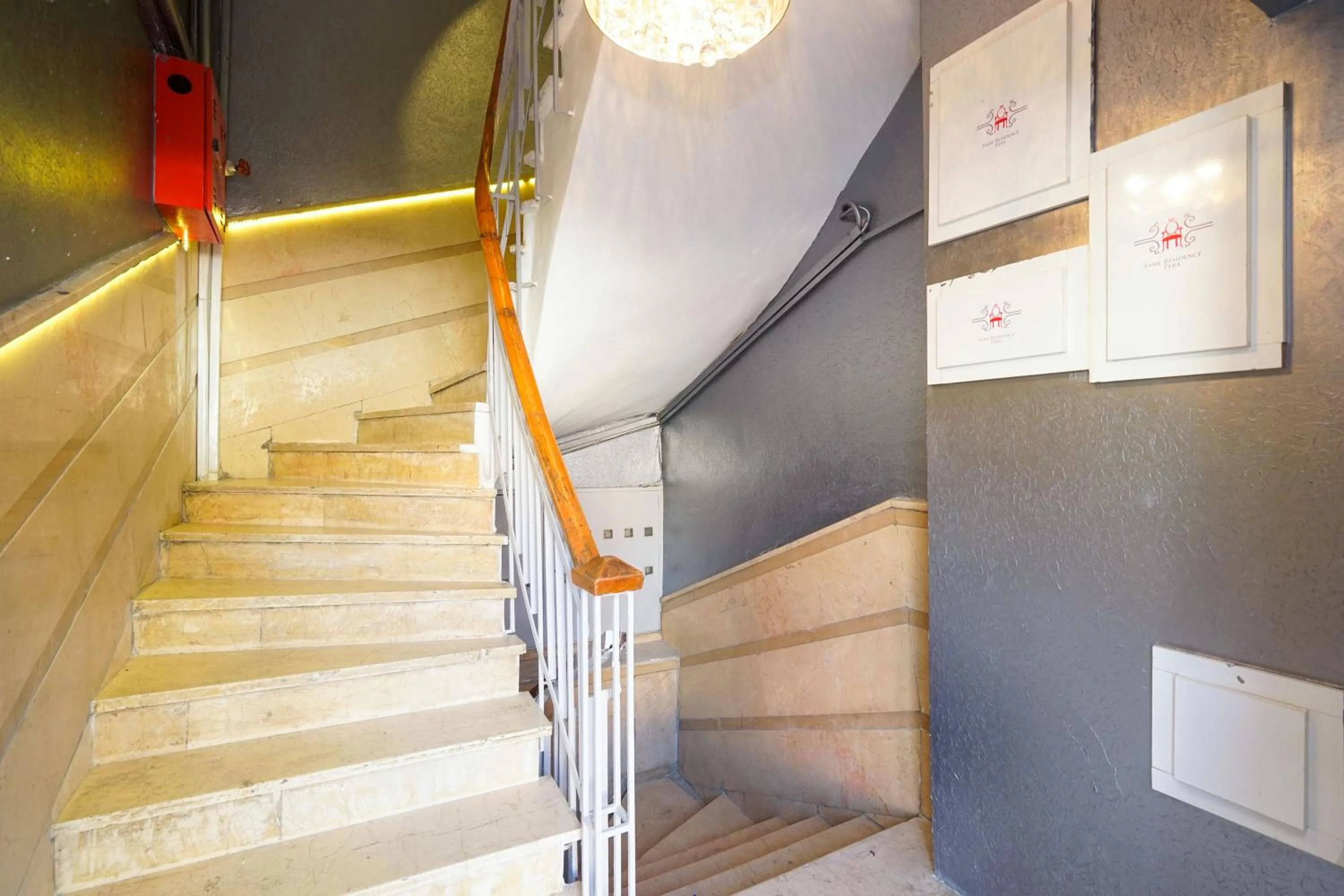 Facade/entrance in Element Residence