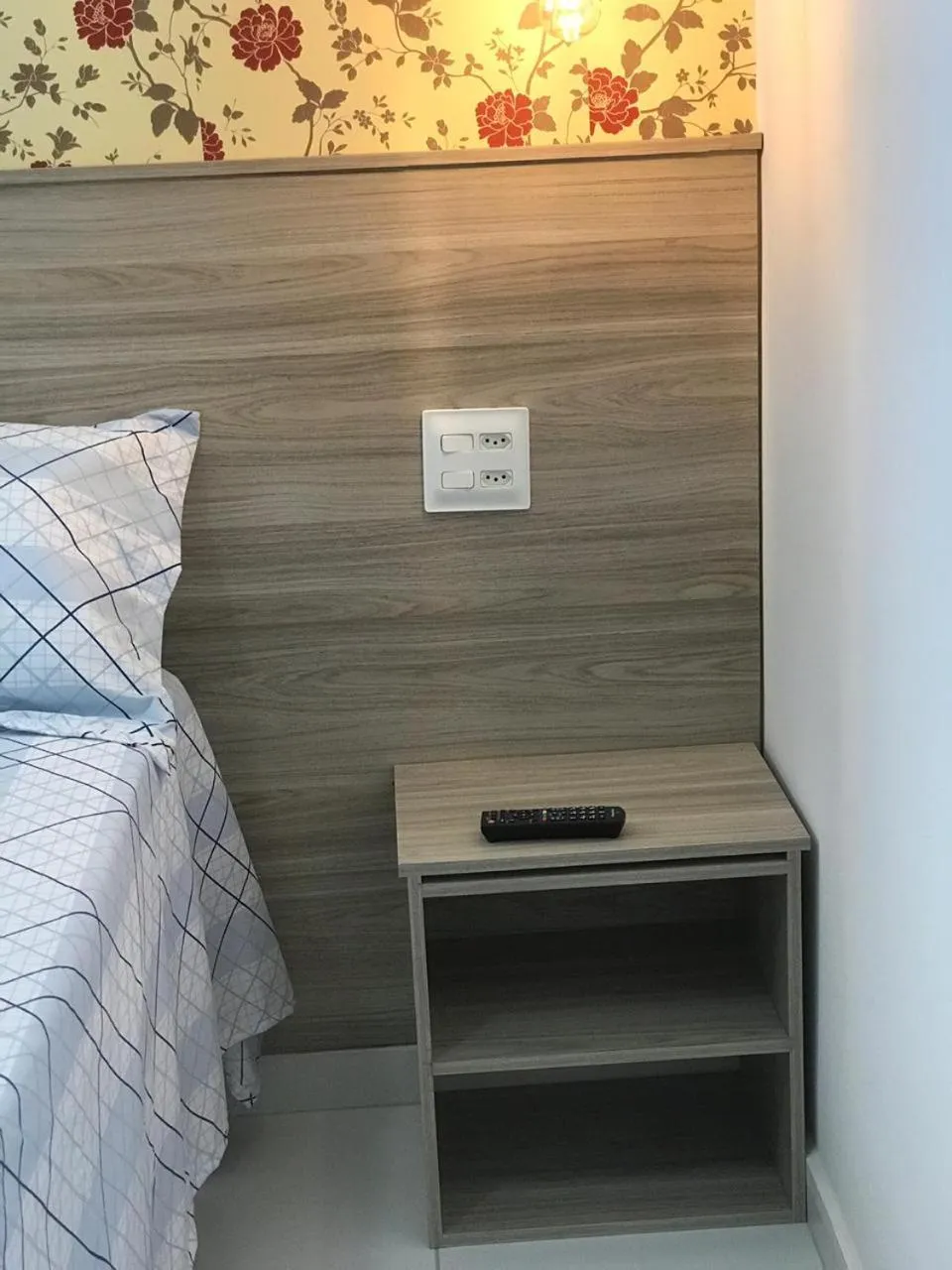 Bed in Pousada Aliança