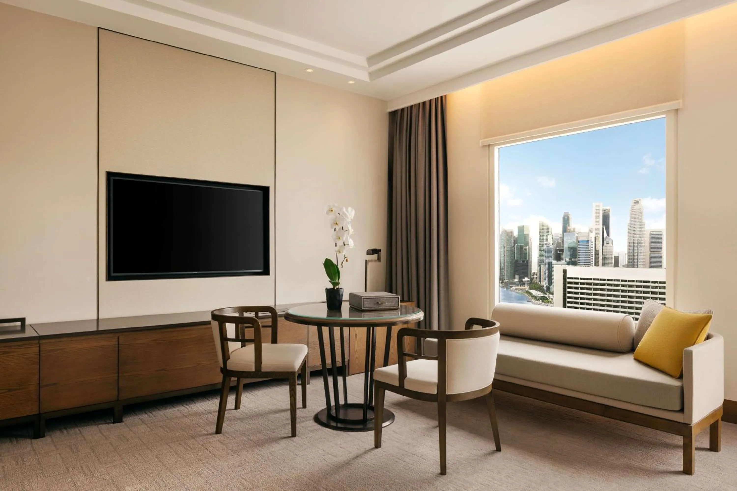 Bed in Conrad Centennial Singapore