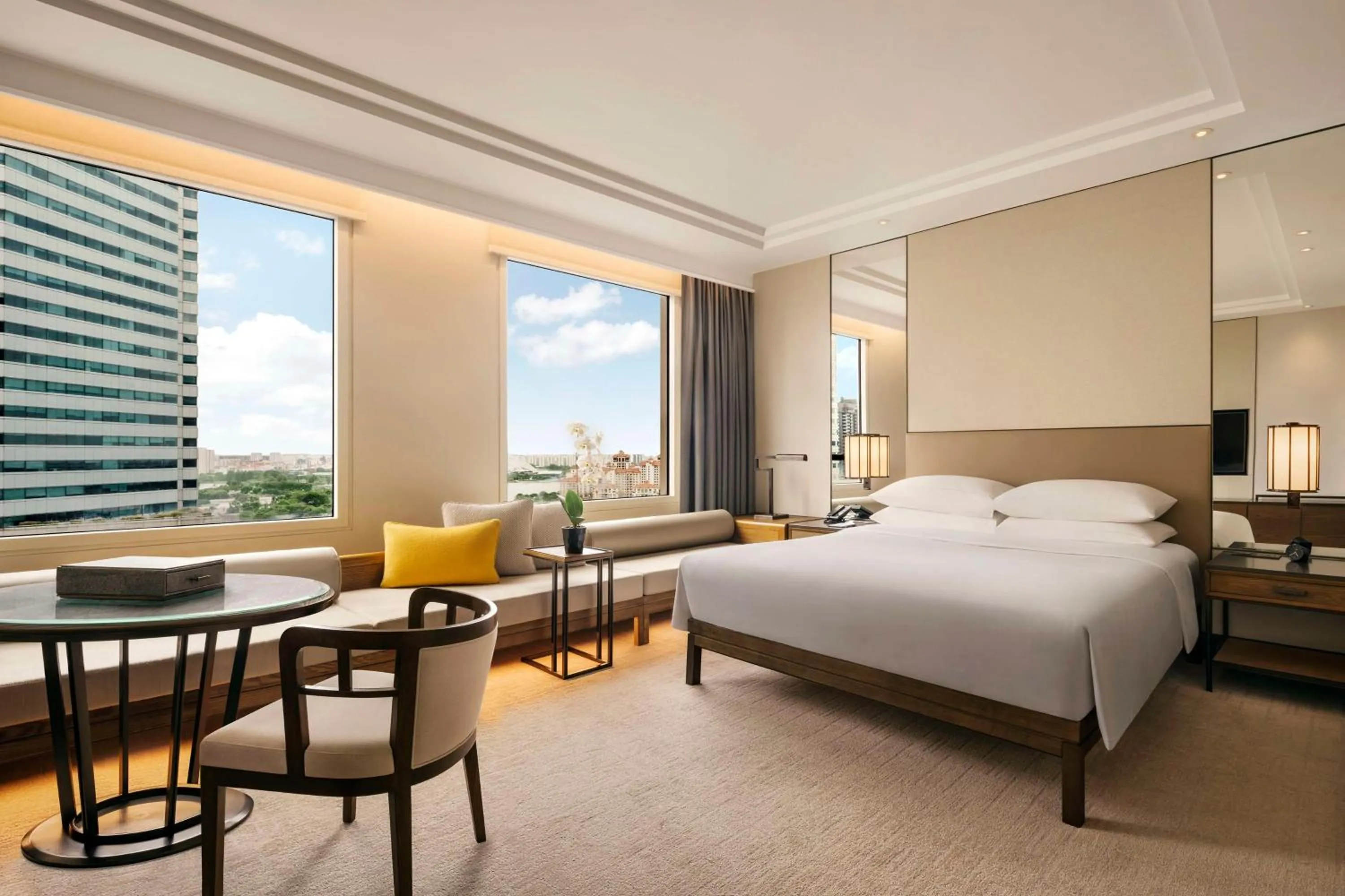 Bed in Conrad Centennial Singapore