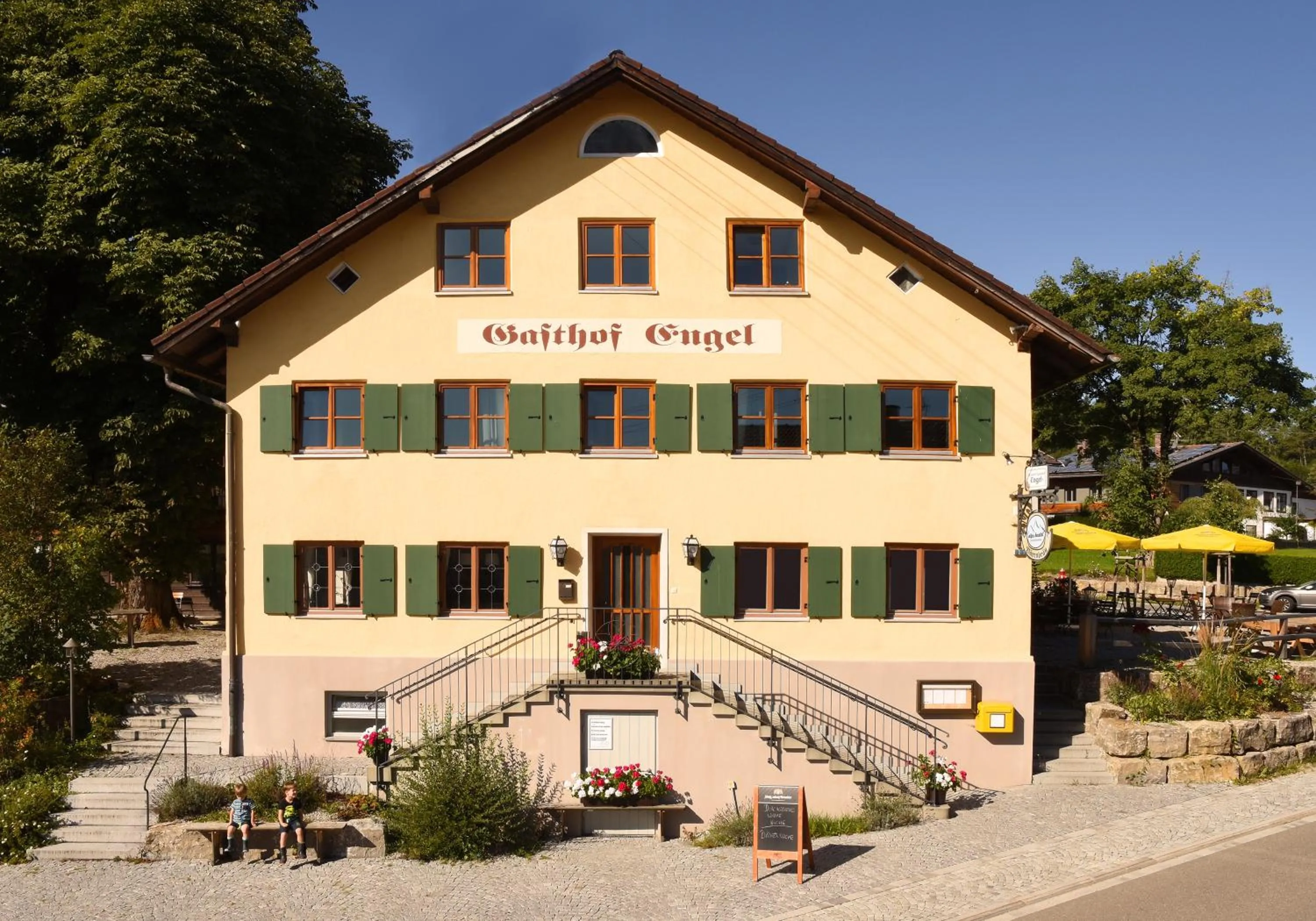 Property building in Alps Hostel