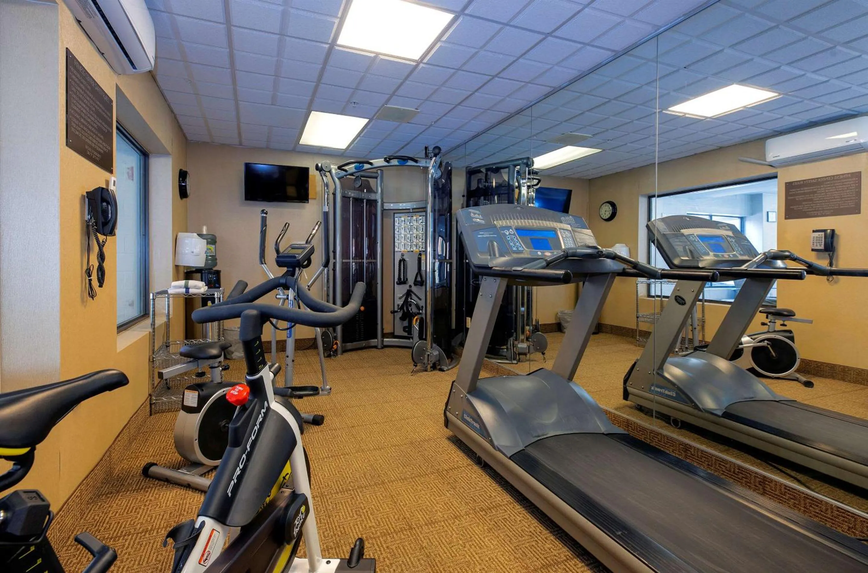 Fitness centre/facilities in Comfort Inn Near Quantico Main Gate North