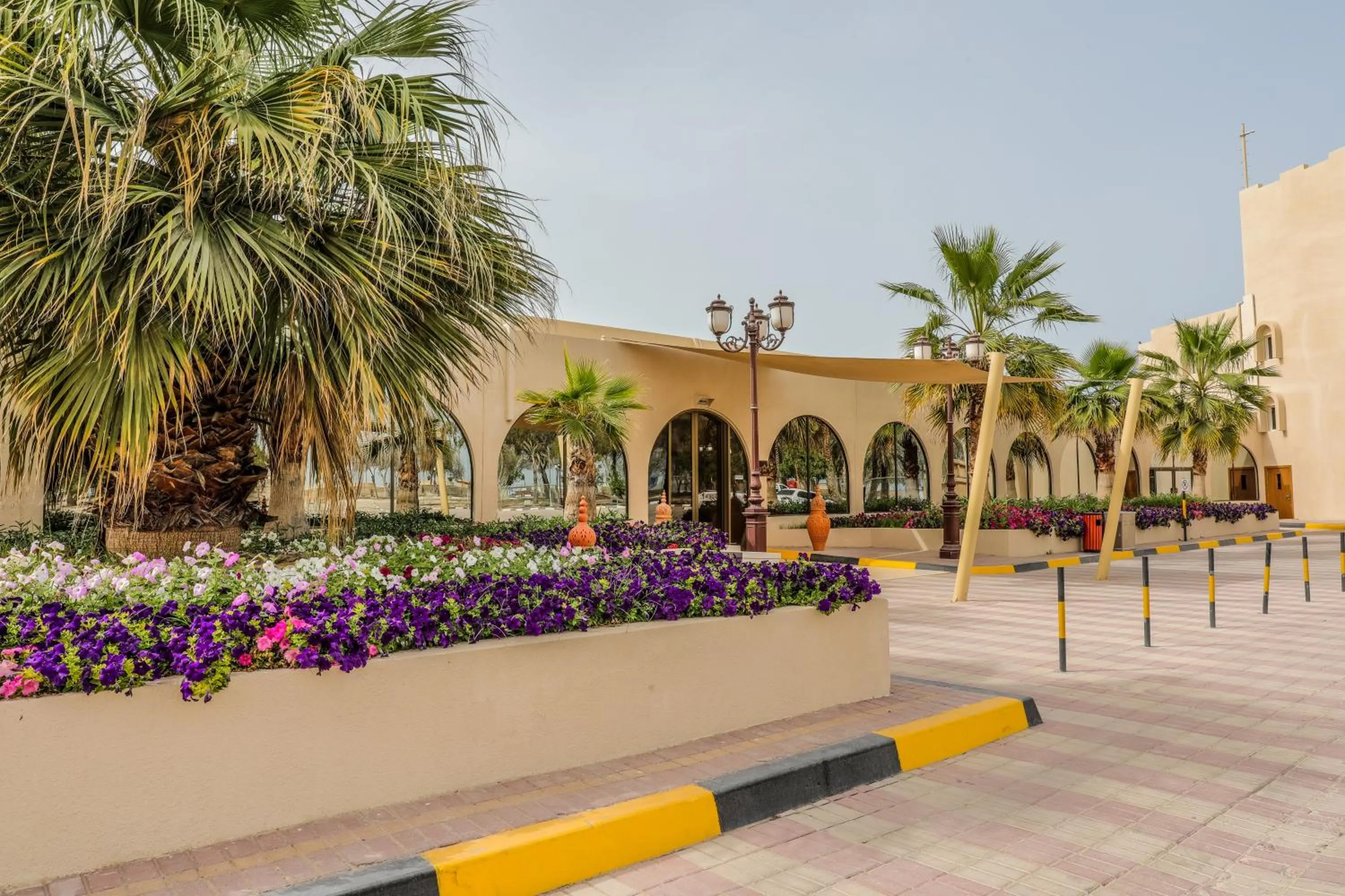 Property building in Dhafra Beach Hotel
