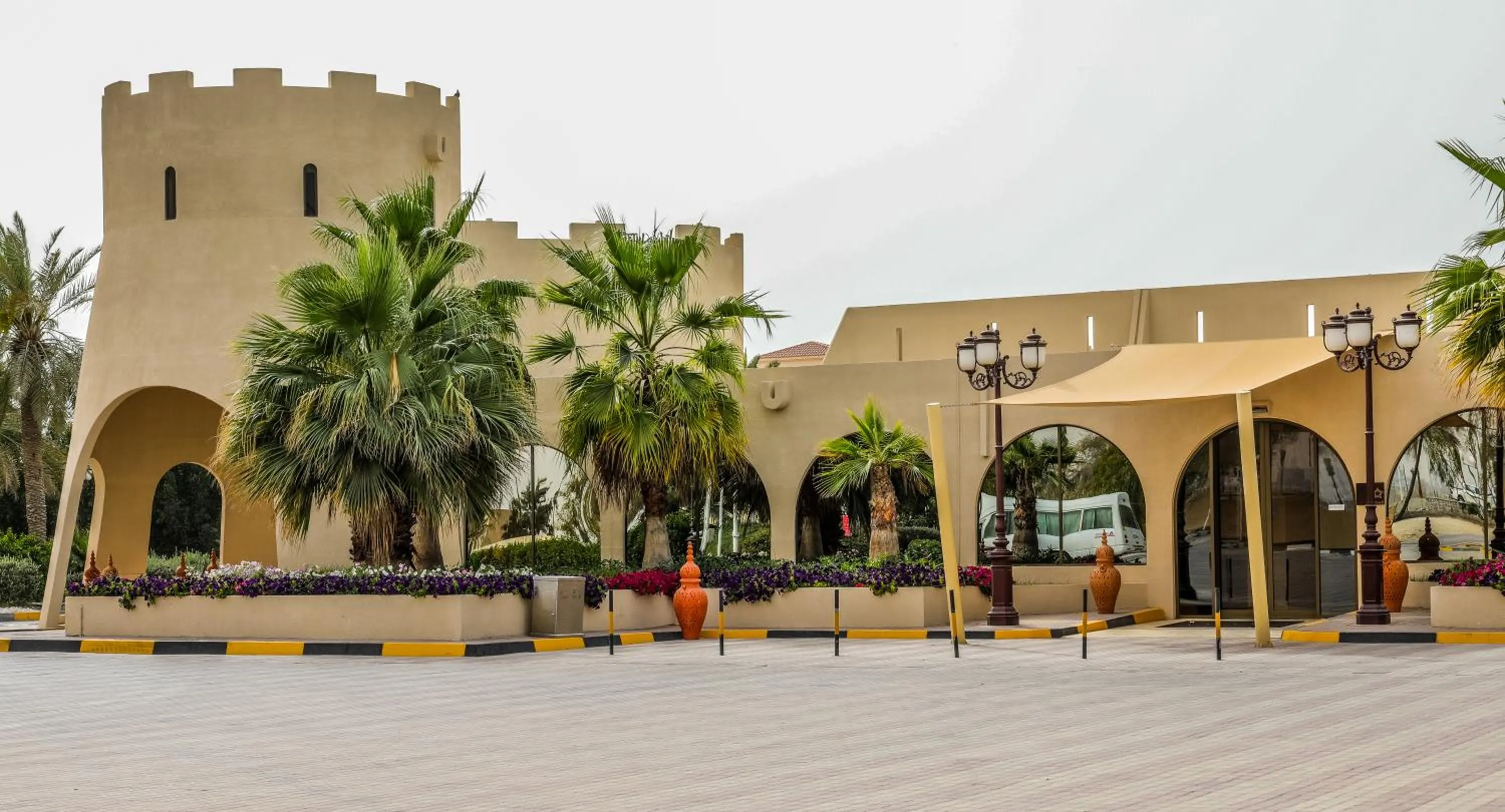 Property building in Dhafra Beach Hotel