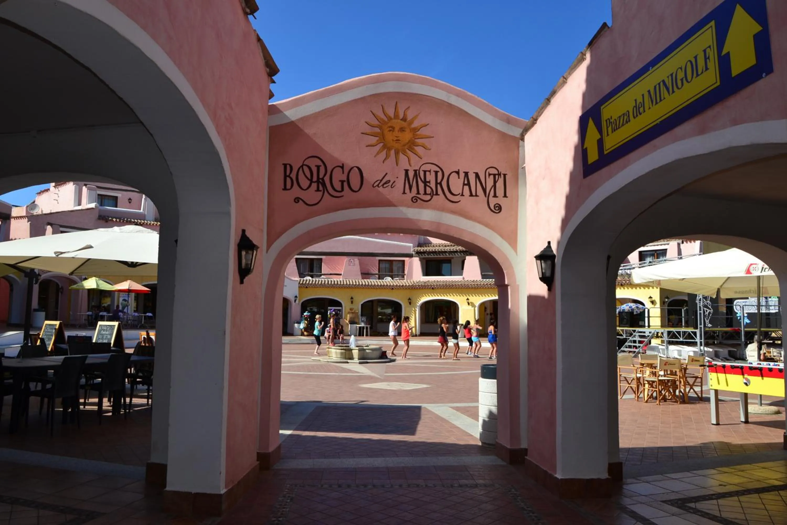 On-site shops in Stintino Country Paradise - Resort & Villas