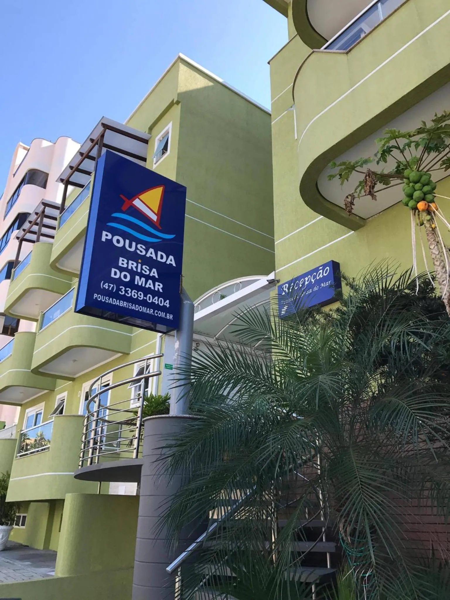 Facade/entrance in Pousada Brisa do Mar