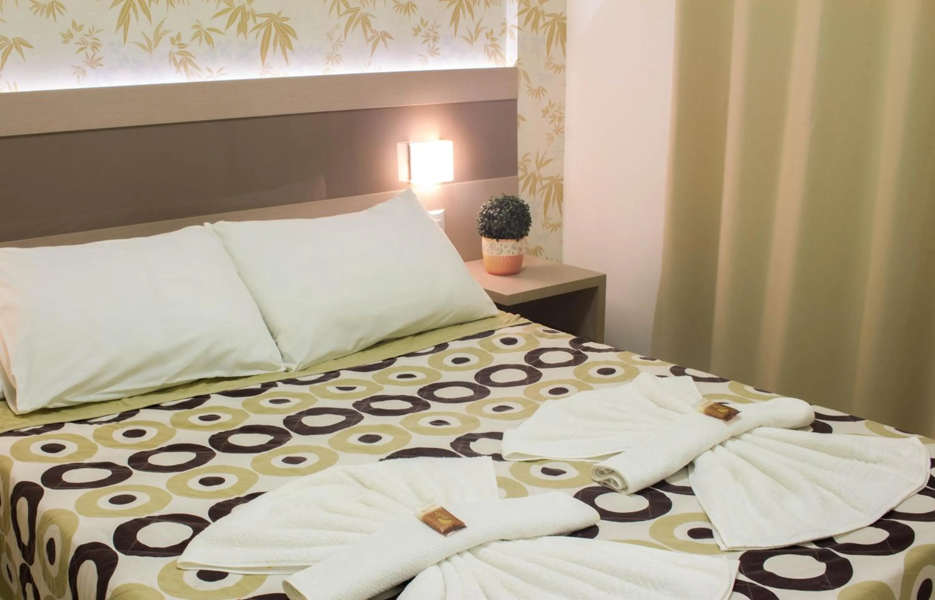 Bed in Pousada Brisa do Mar